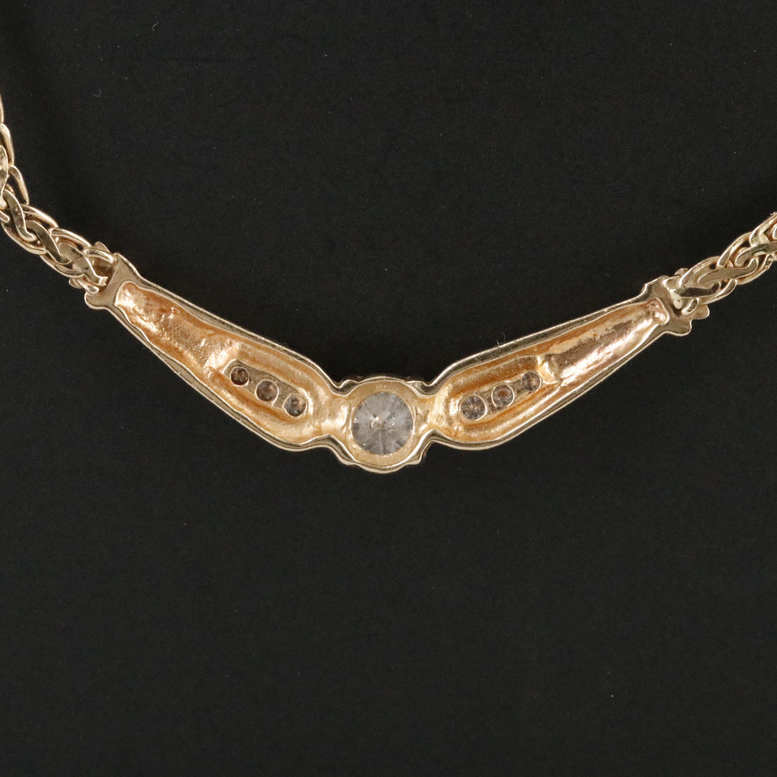 14K 0.54 CTW Diamond Necklace