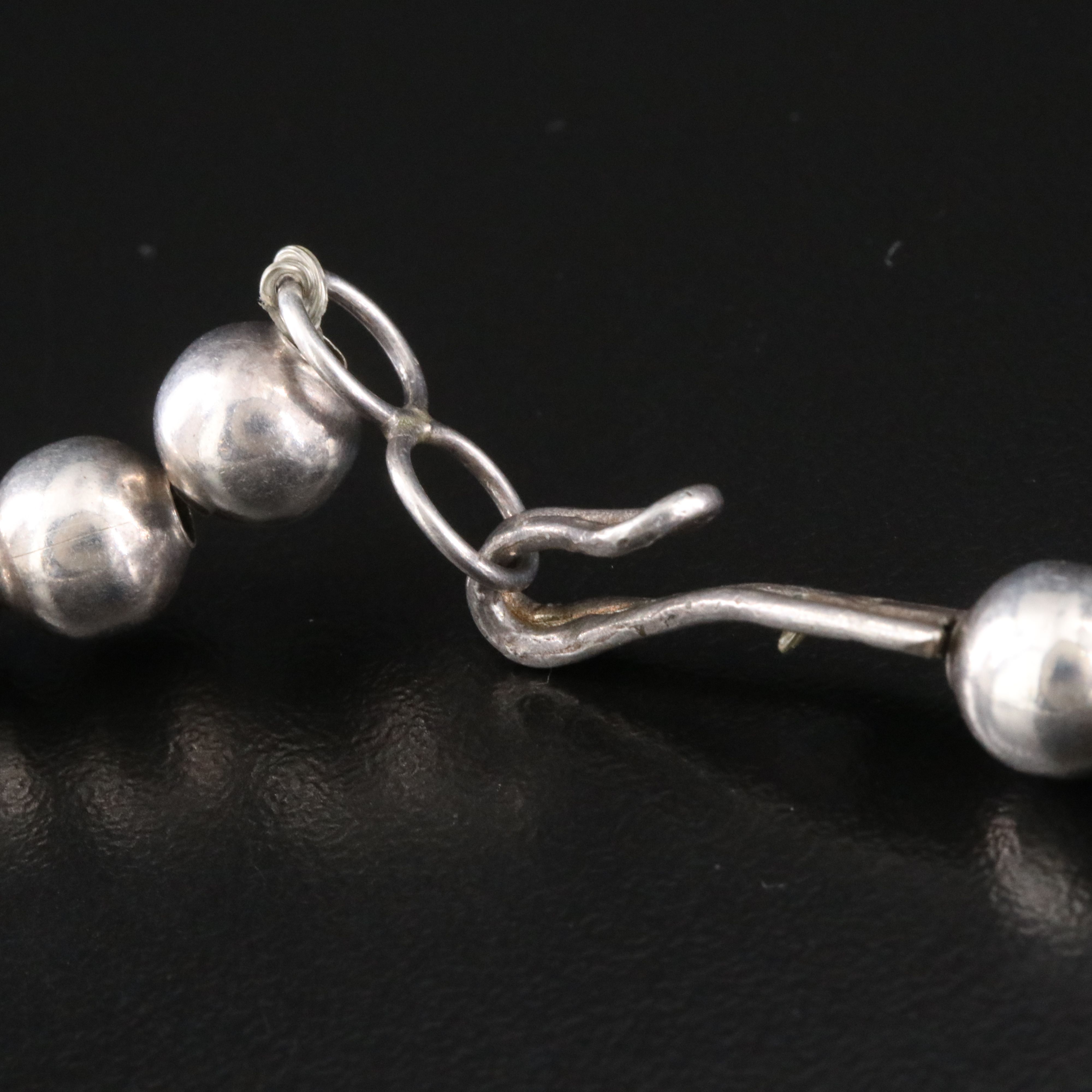 Southwestern Sterling Turquoise Cross Necklace