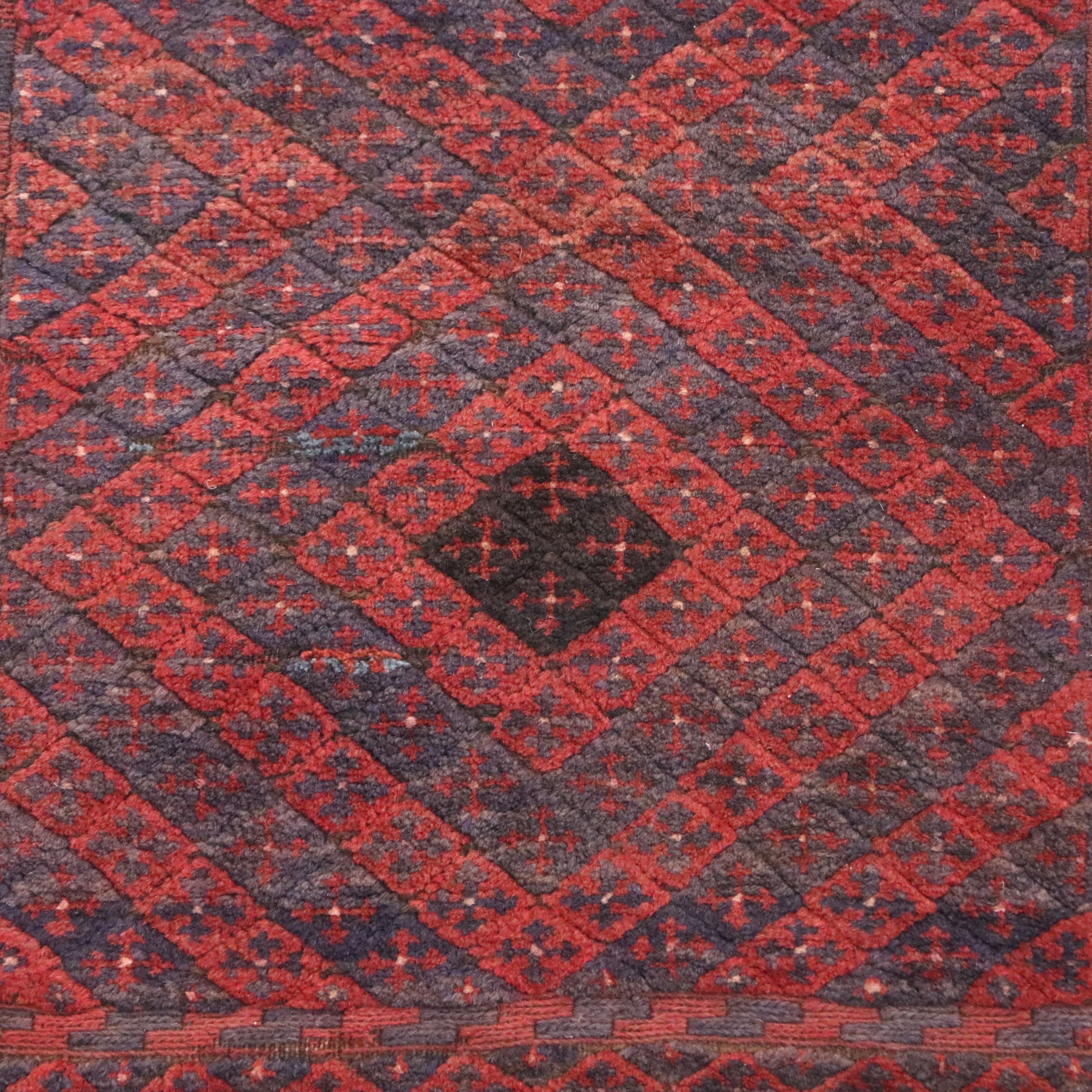 2'5 x 9'4 Handwoven Afghan Mashwani Carpet Runner