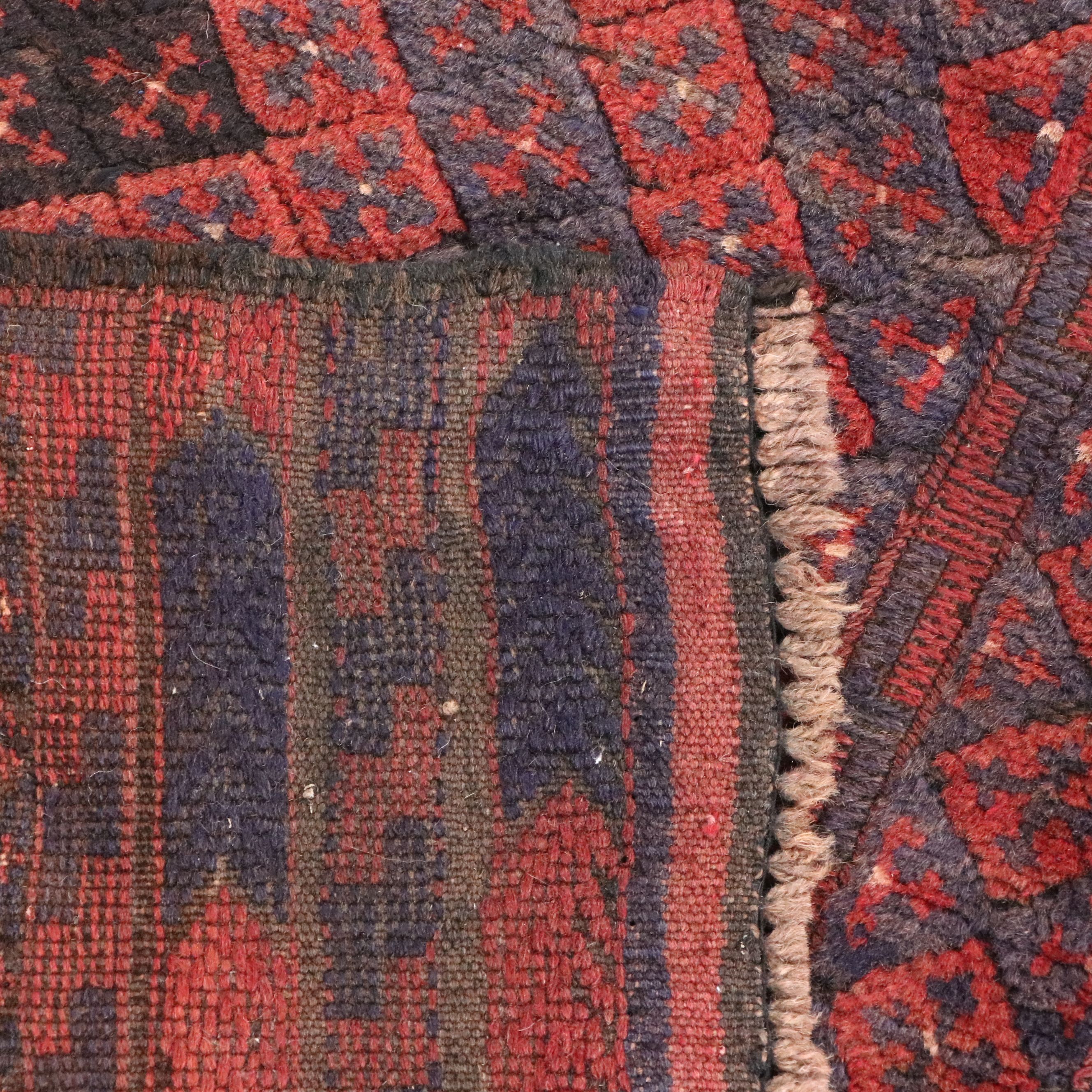 2'5 x 9'4 Handwoven Afghan Mashwani Carpet Runner