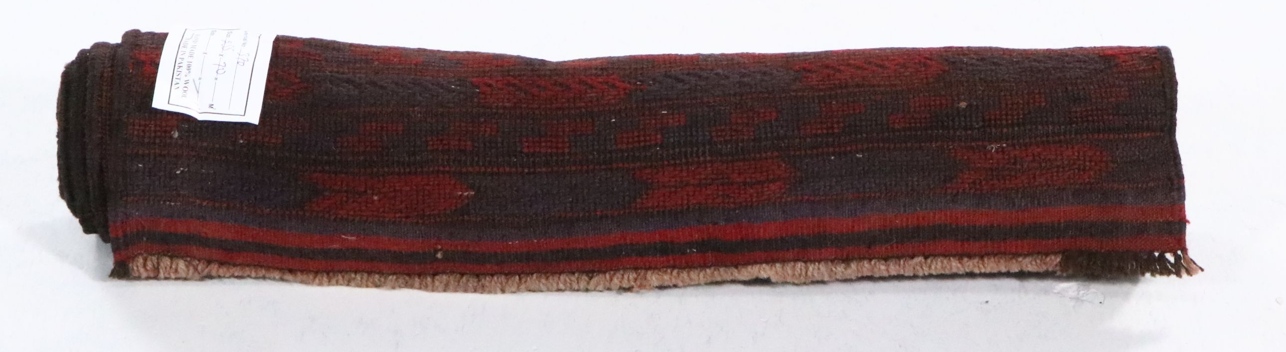 2'5 x 9'4 Handwoven Afghan Mashwani Carpet Runner