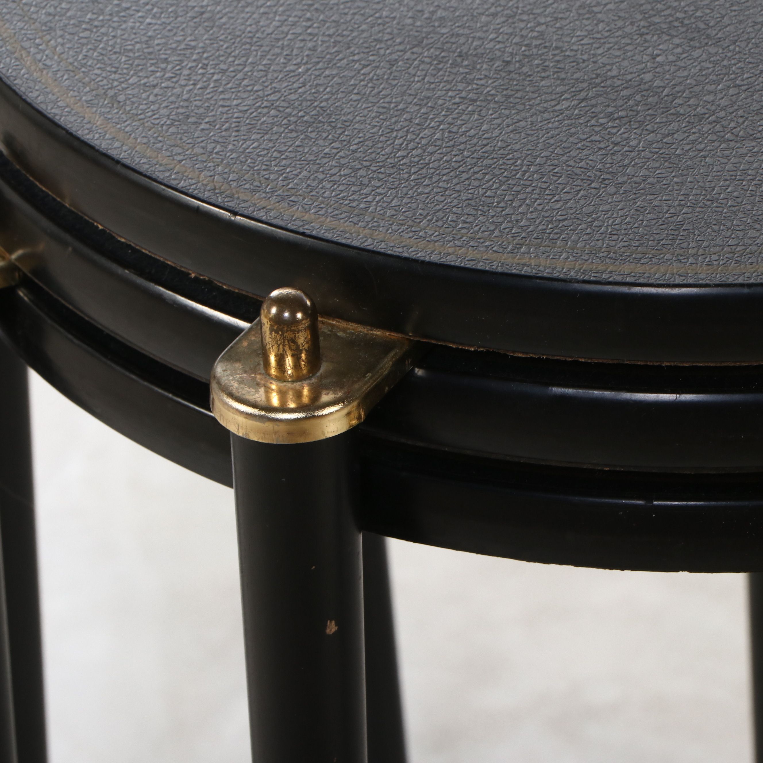 Three MCM Style Stacking Occasional Tables