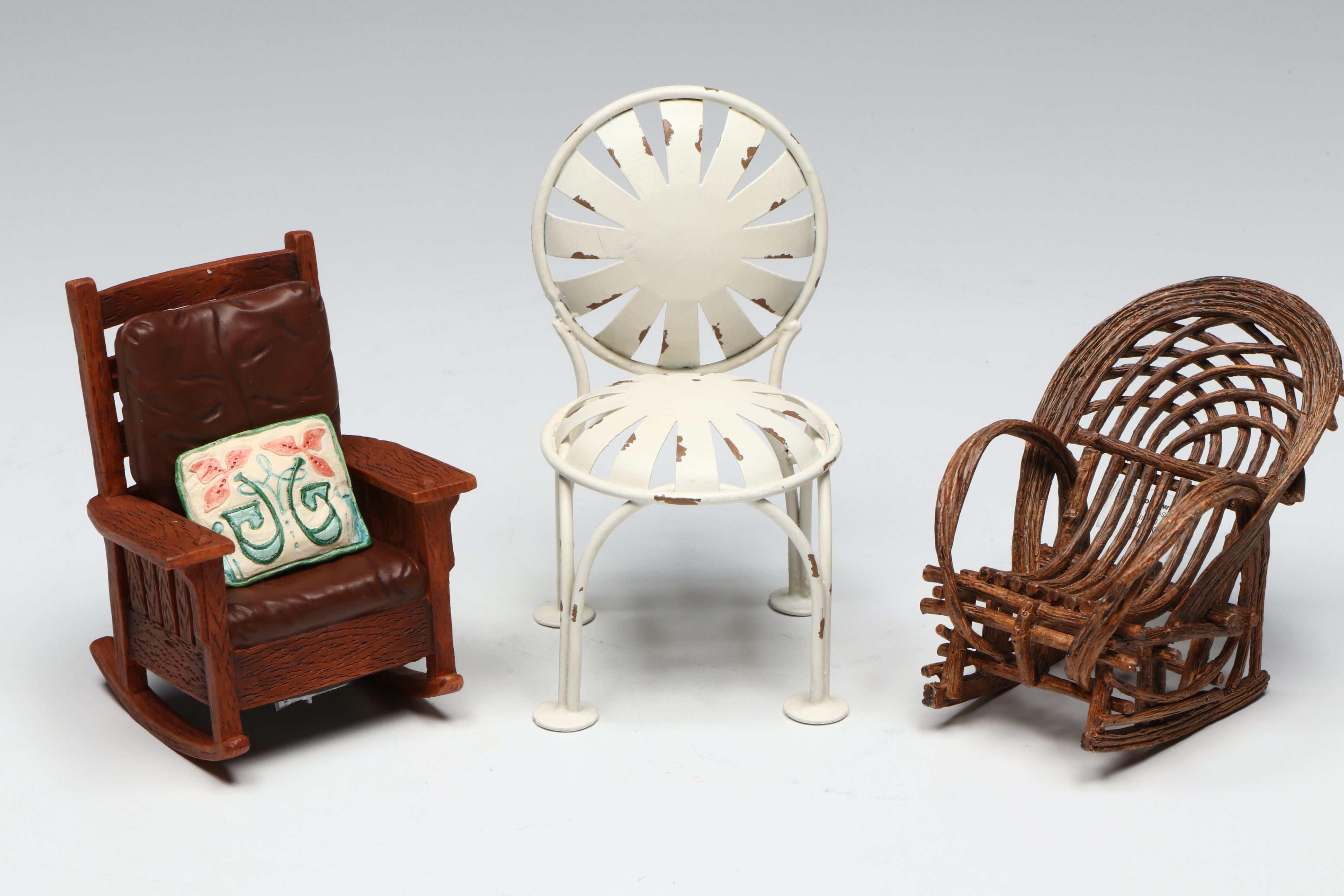 Raine "Take a Seat" Mission Style Rocker and More Miniature Chairs