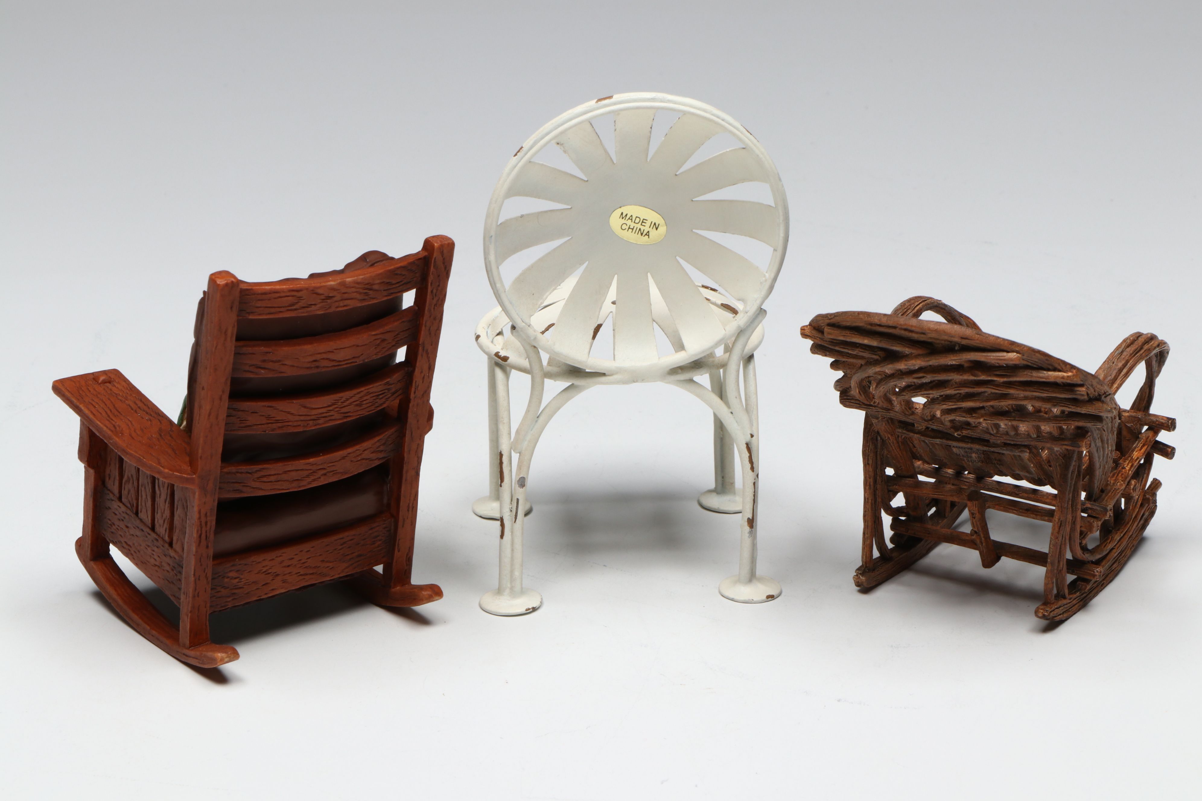 Raine "Take a Seat" Mission Style Rocker and More Miniature Chairs