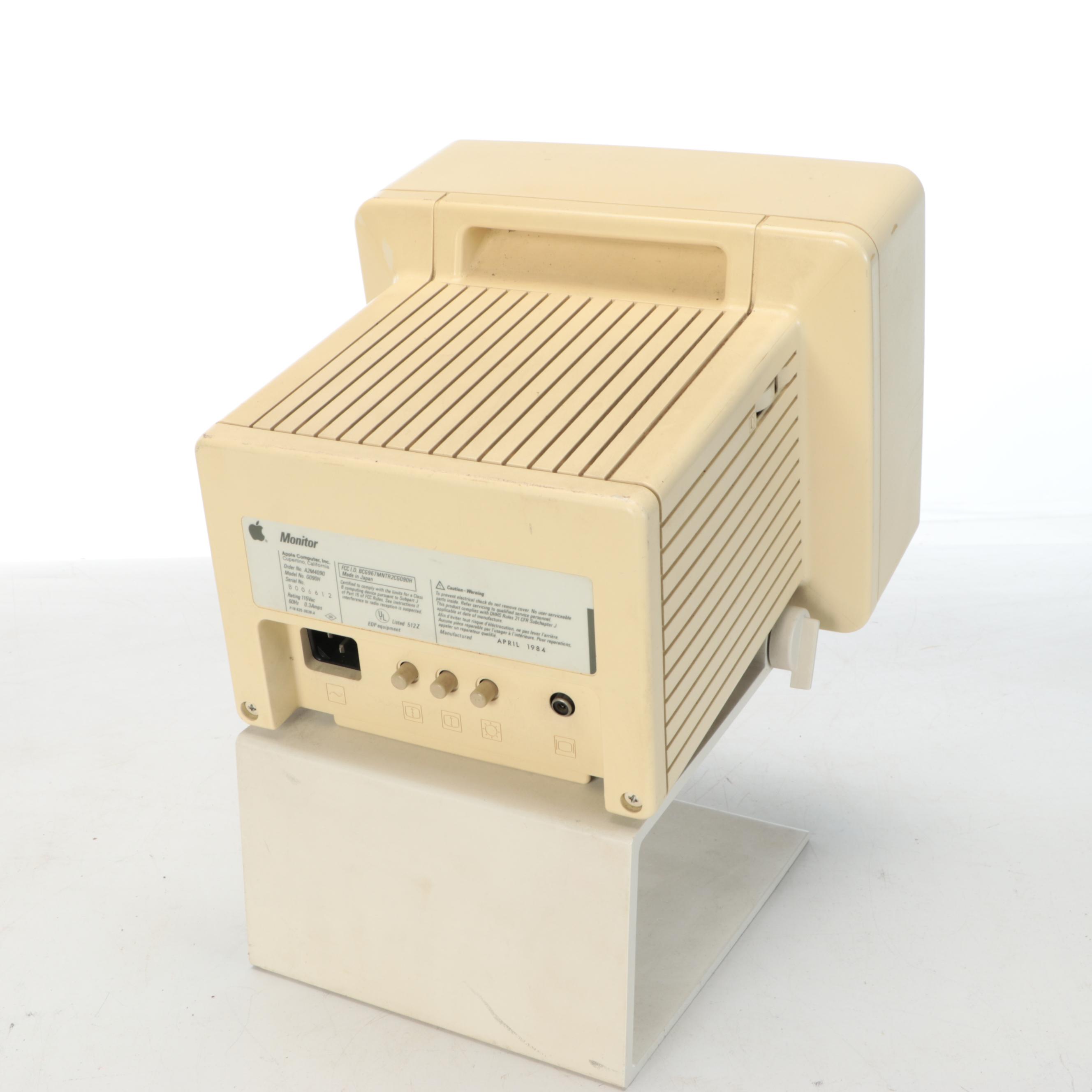 Apple Disk IIc Desktop Computer with Dot Matrix Imagewriter Printer, 1980s