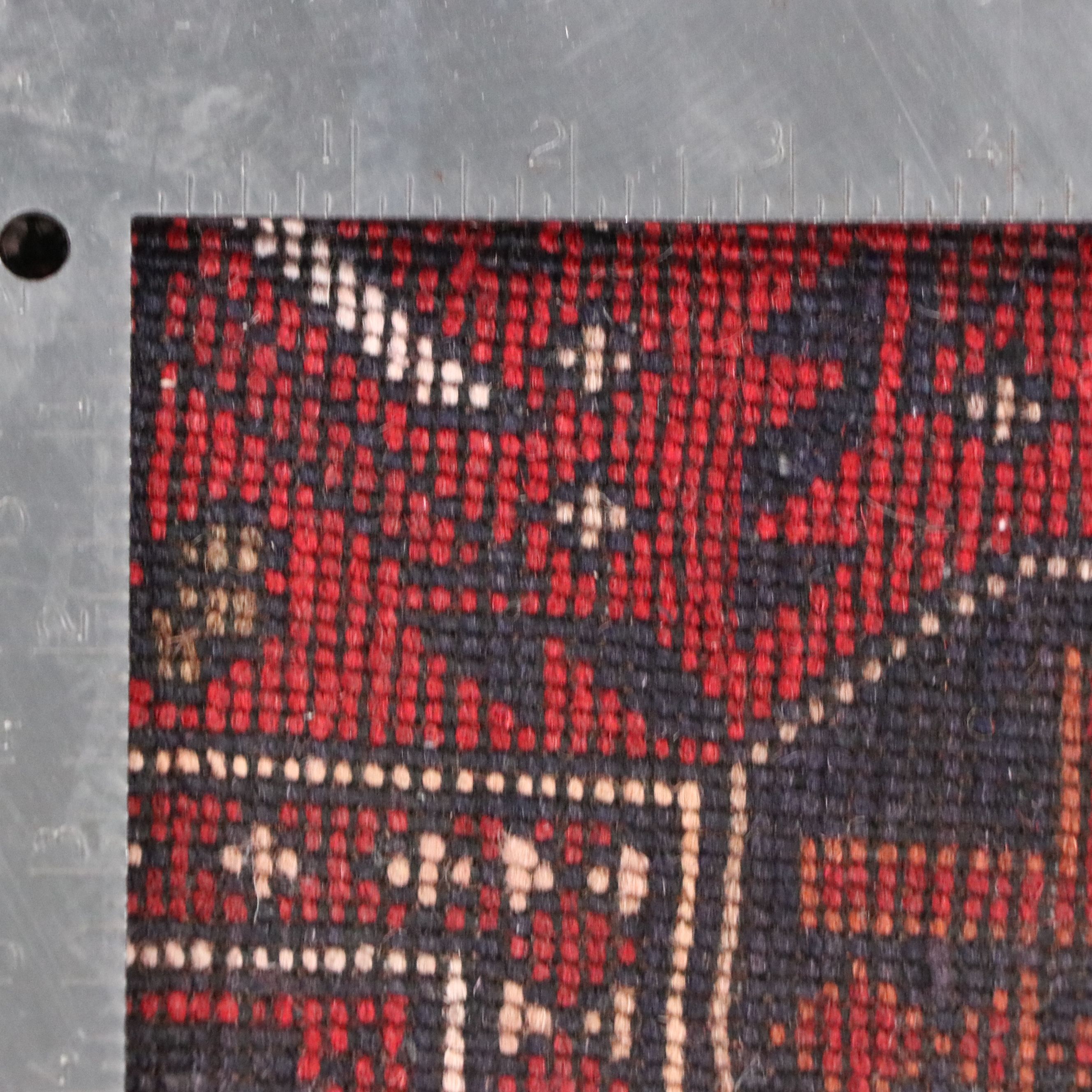 2'9 x 4'2 Hand-Knotted Afghan Kunduz Accent Rug