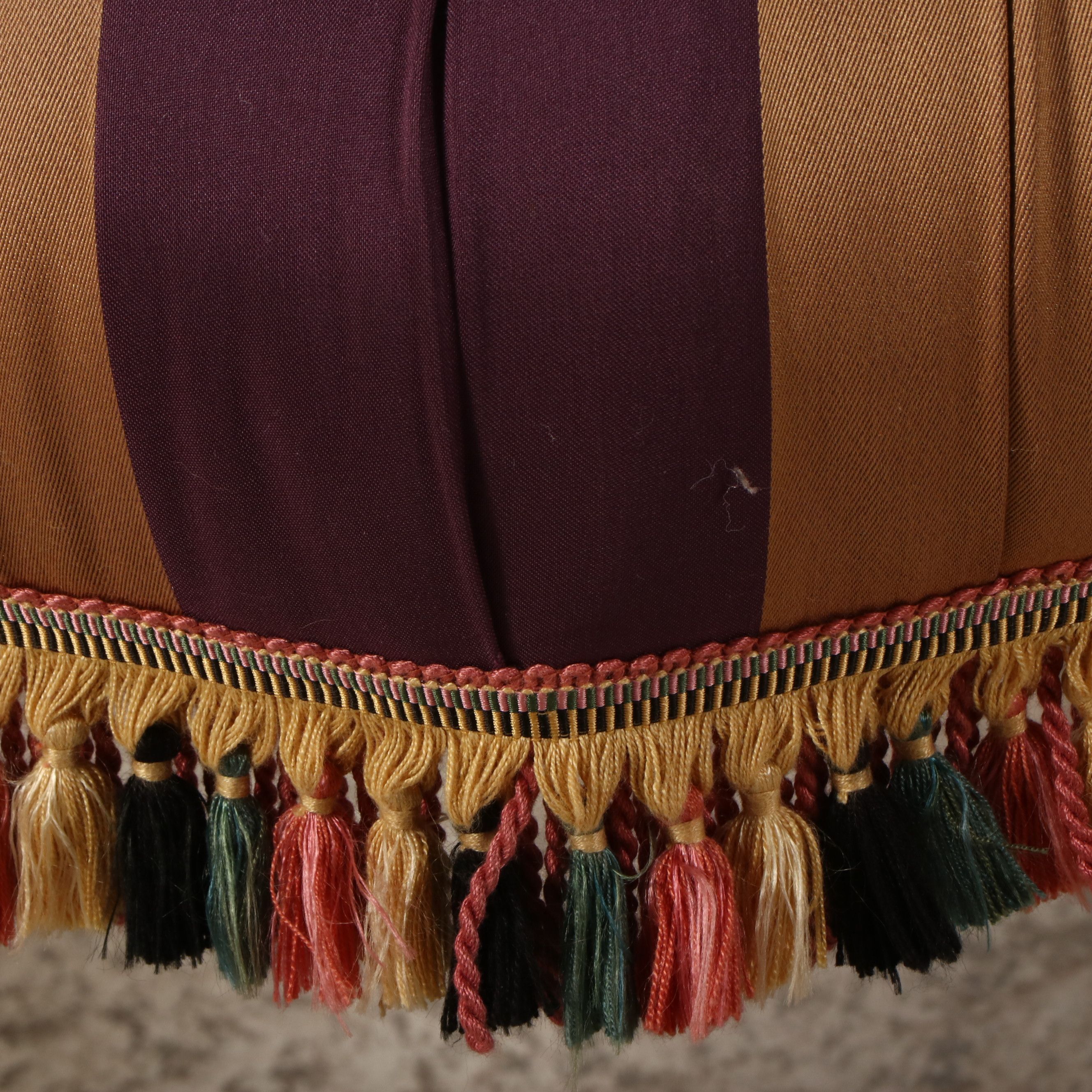 Mackenzie-Childs "On Wall Street" Upholstered Setting Seat