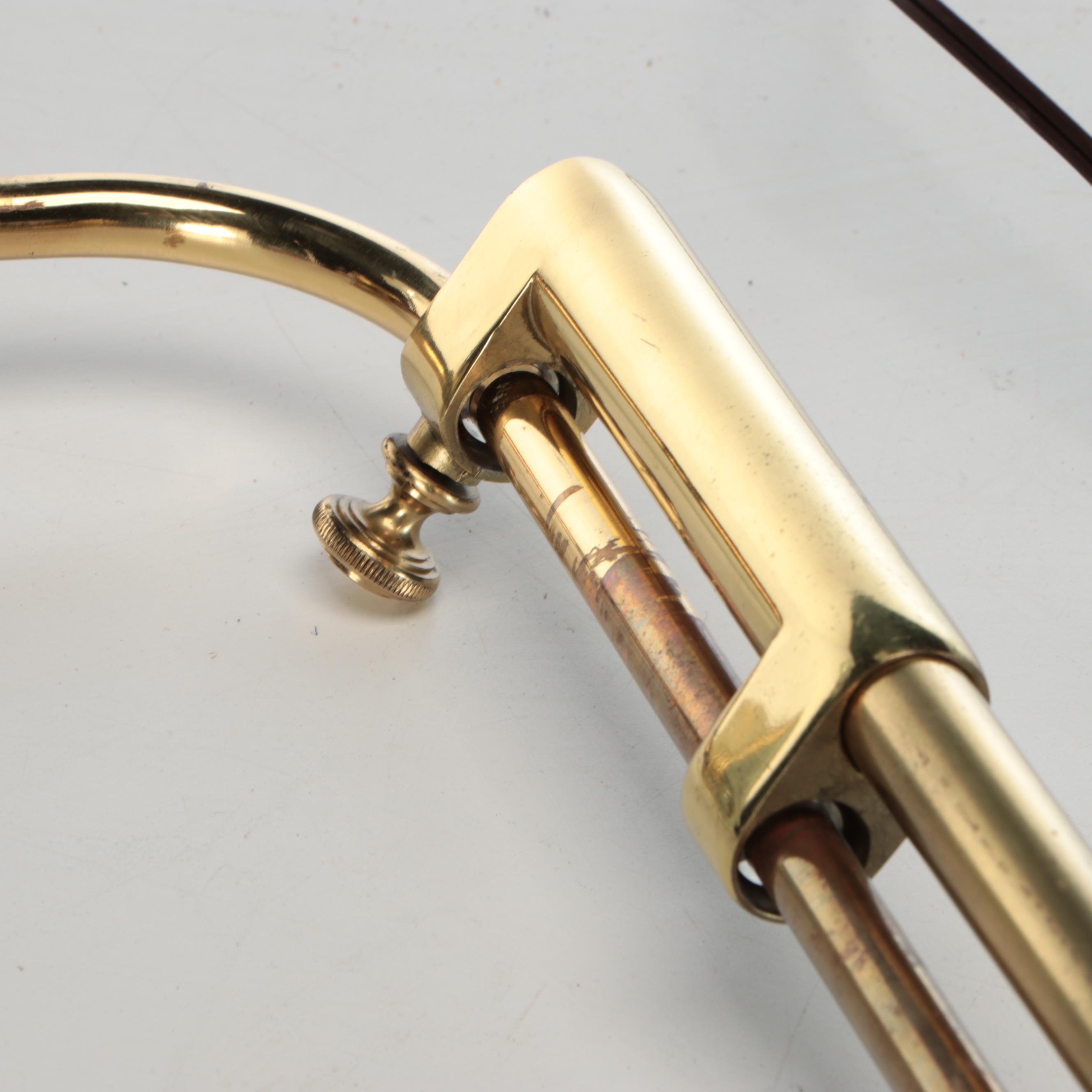 Brass Adjustable Pharmacy Floor Lamp