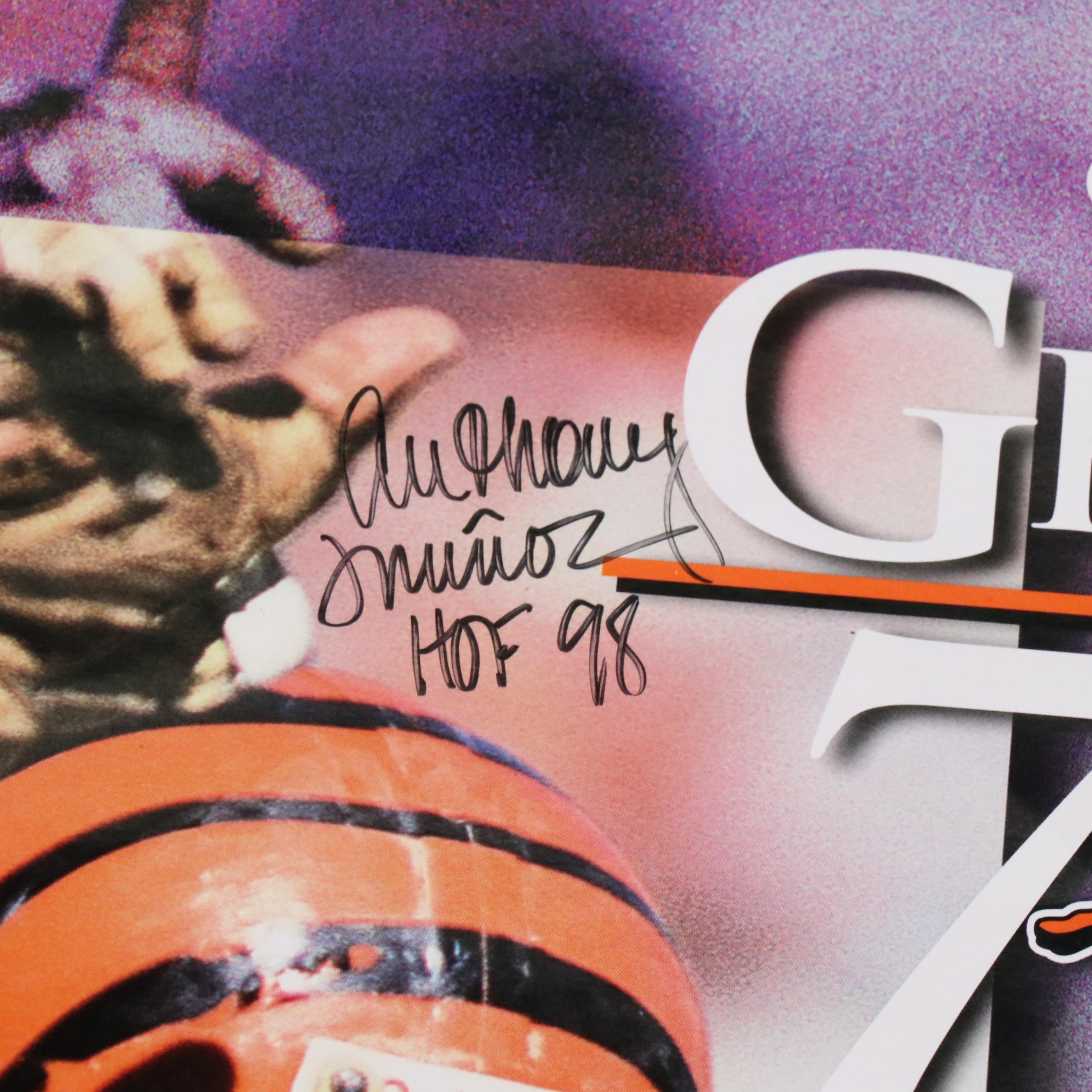Anthony Muñoz and Ken Anderson Signed Cincinnati Bengals Prints with More
