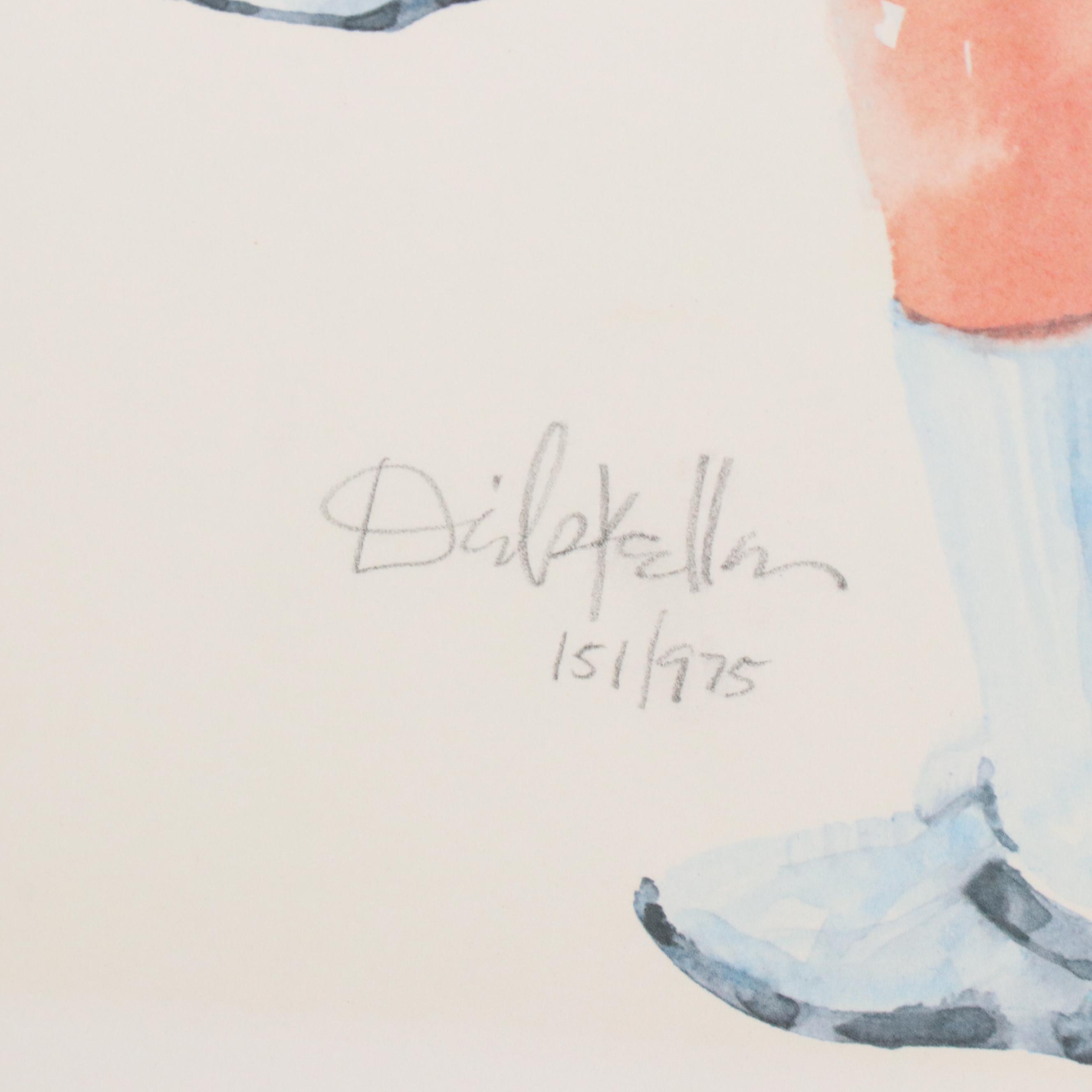 Anthony Muñoz and Ken Anderson Signed Cincinnati Bengals Prints with More