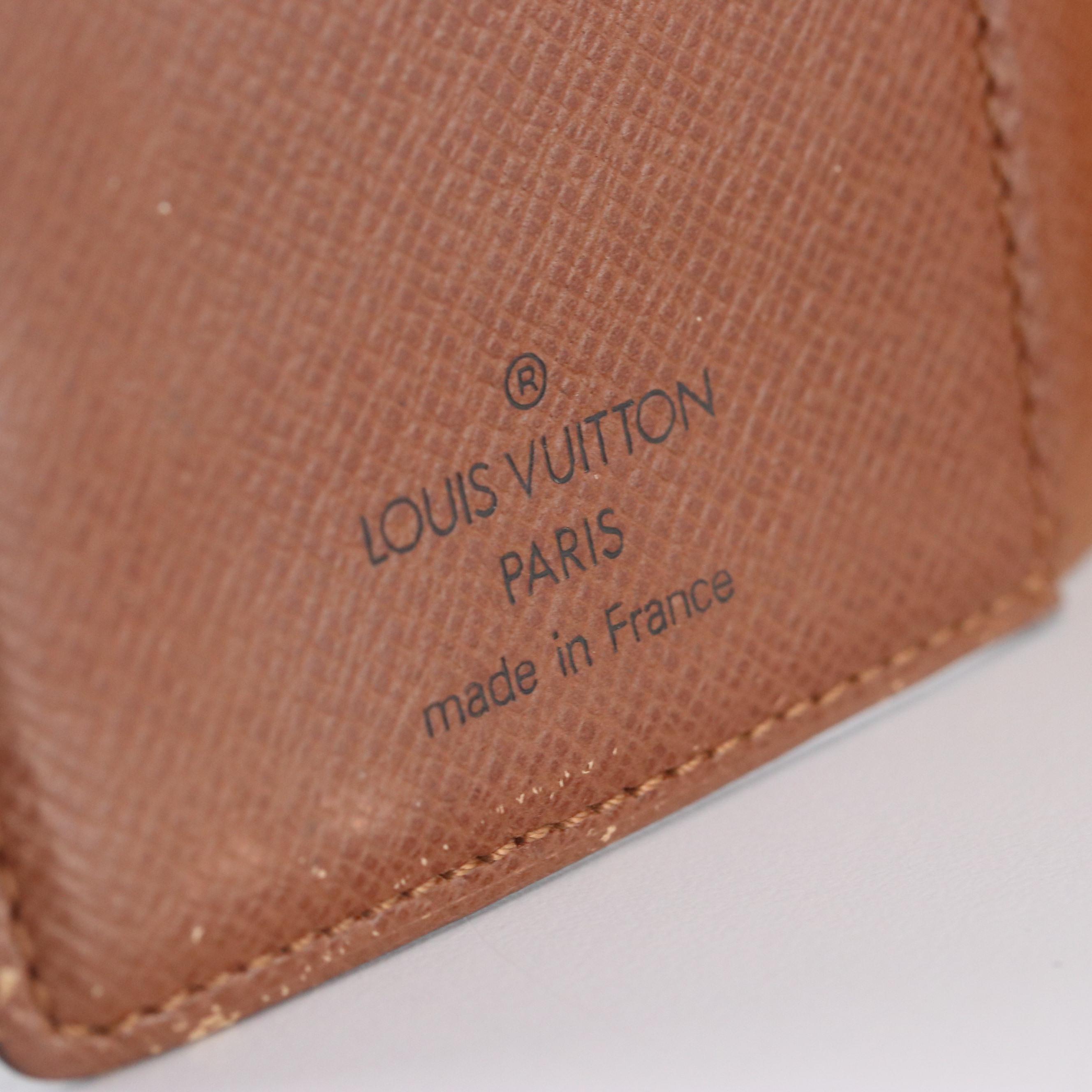Louis Vuitton Small 6-Ring Agenda Cover in Monogram Canvas