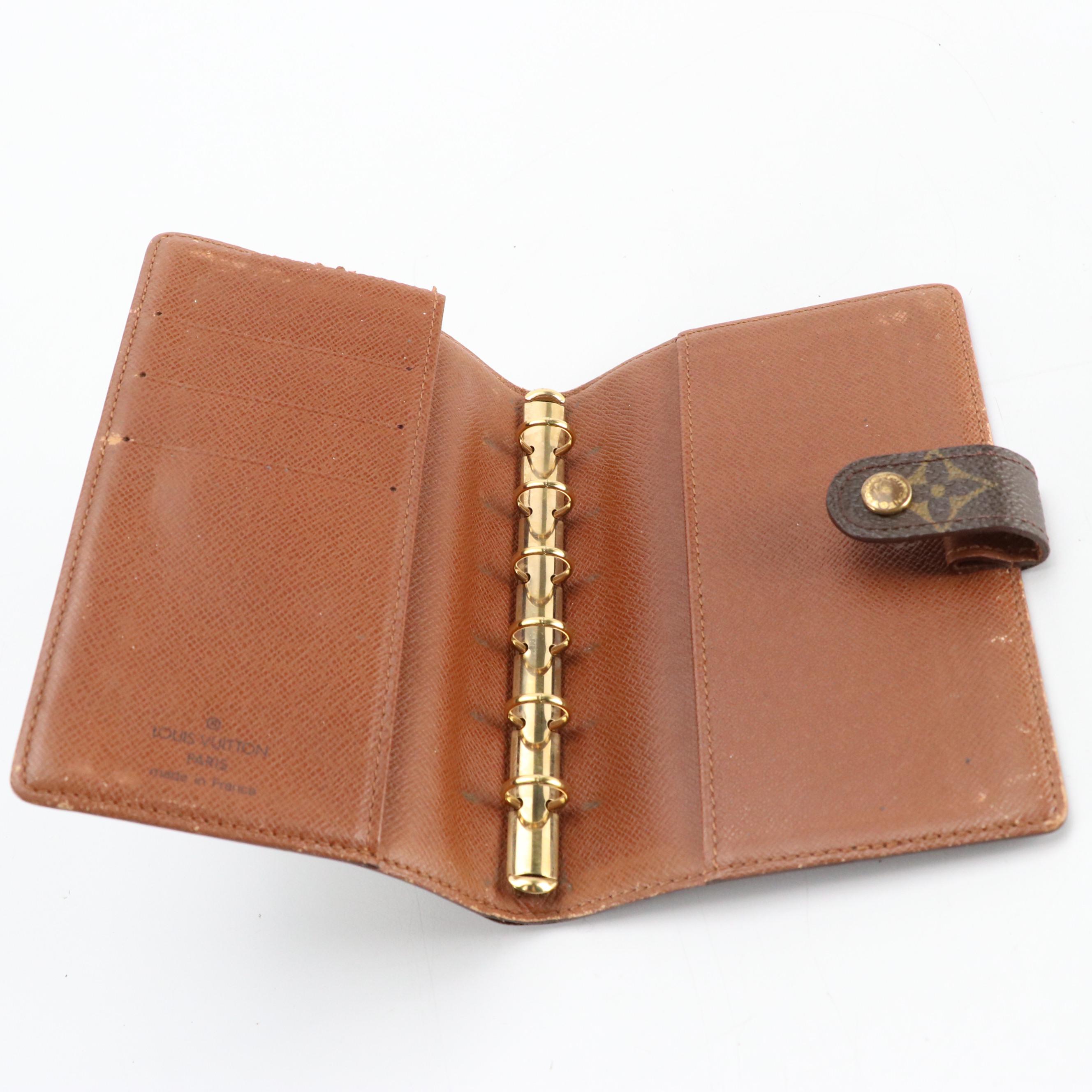 Louis Vuitton Small 6-Ring Agenda Cover in Monogram Canvas