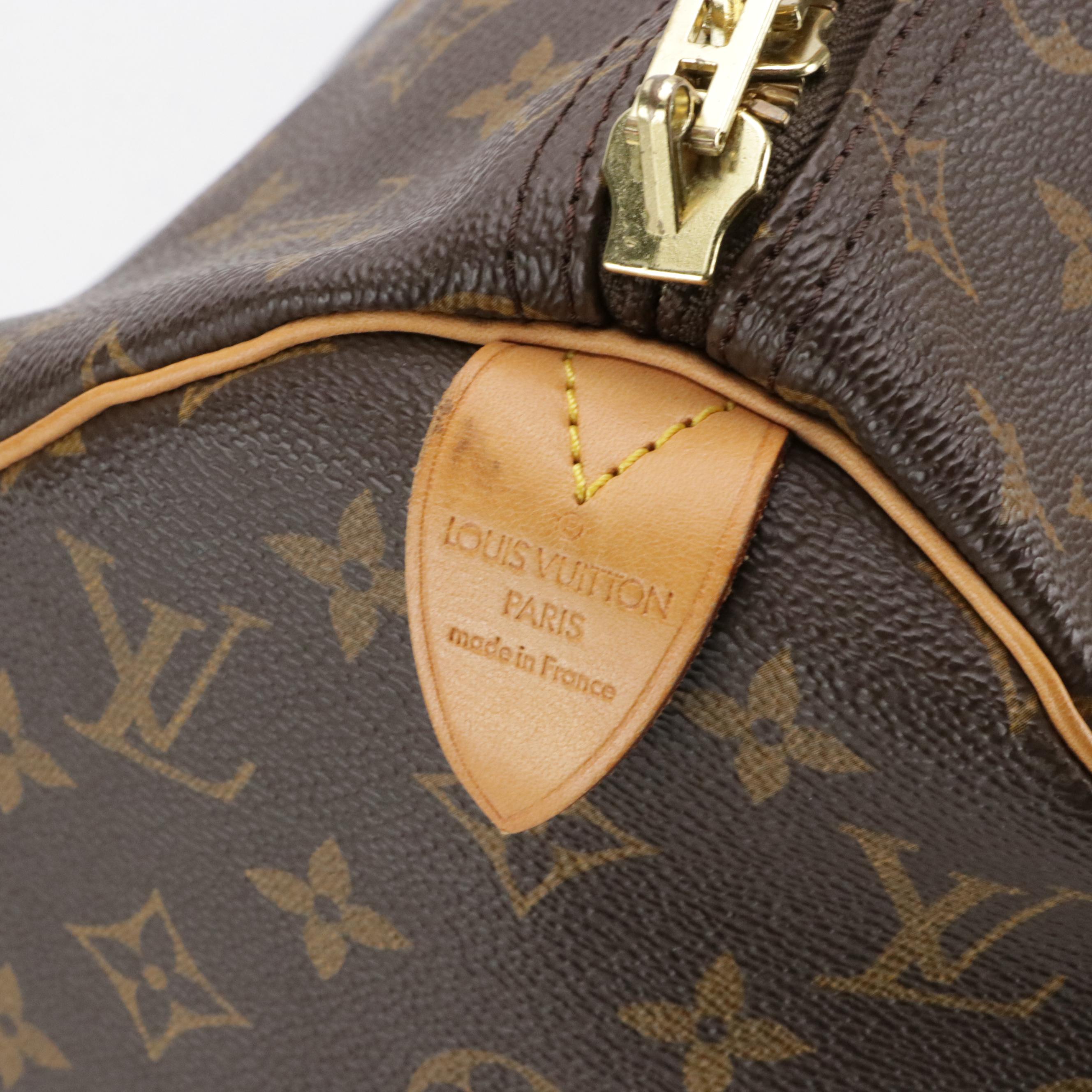 Louis Vuitton Keepall 45 in Monogram Canvas and Vachetta Leather