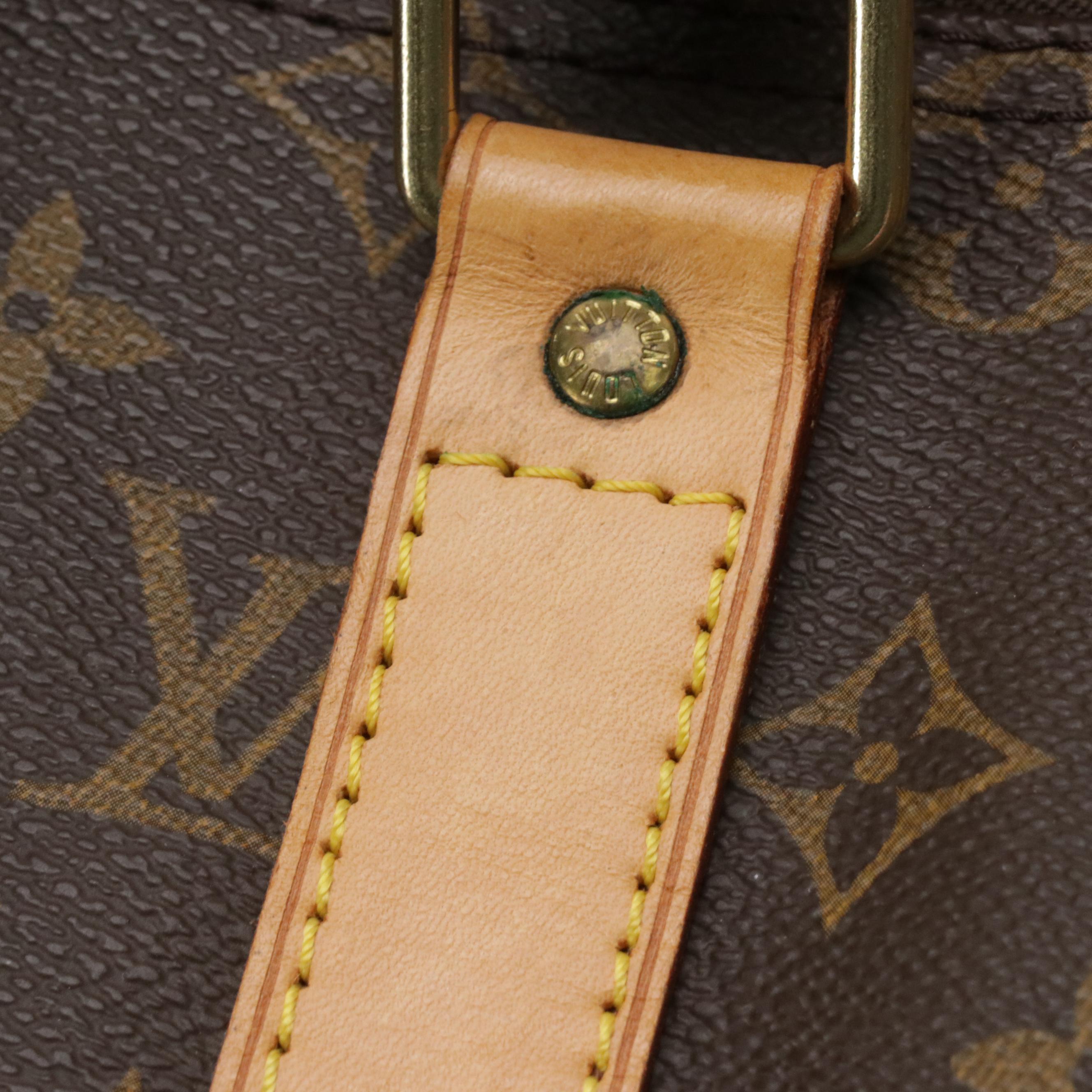 Louis Vuitton Keepall 45 in Monogram Canvas and Vachetta Leather