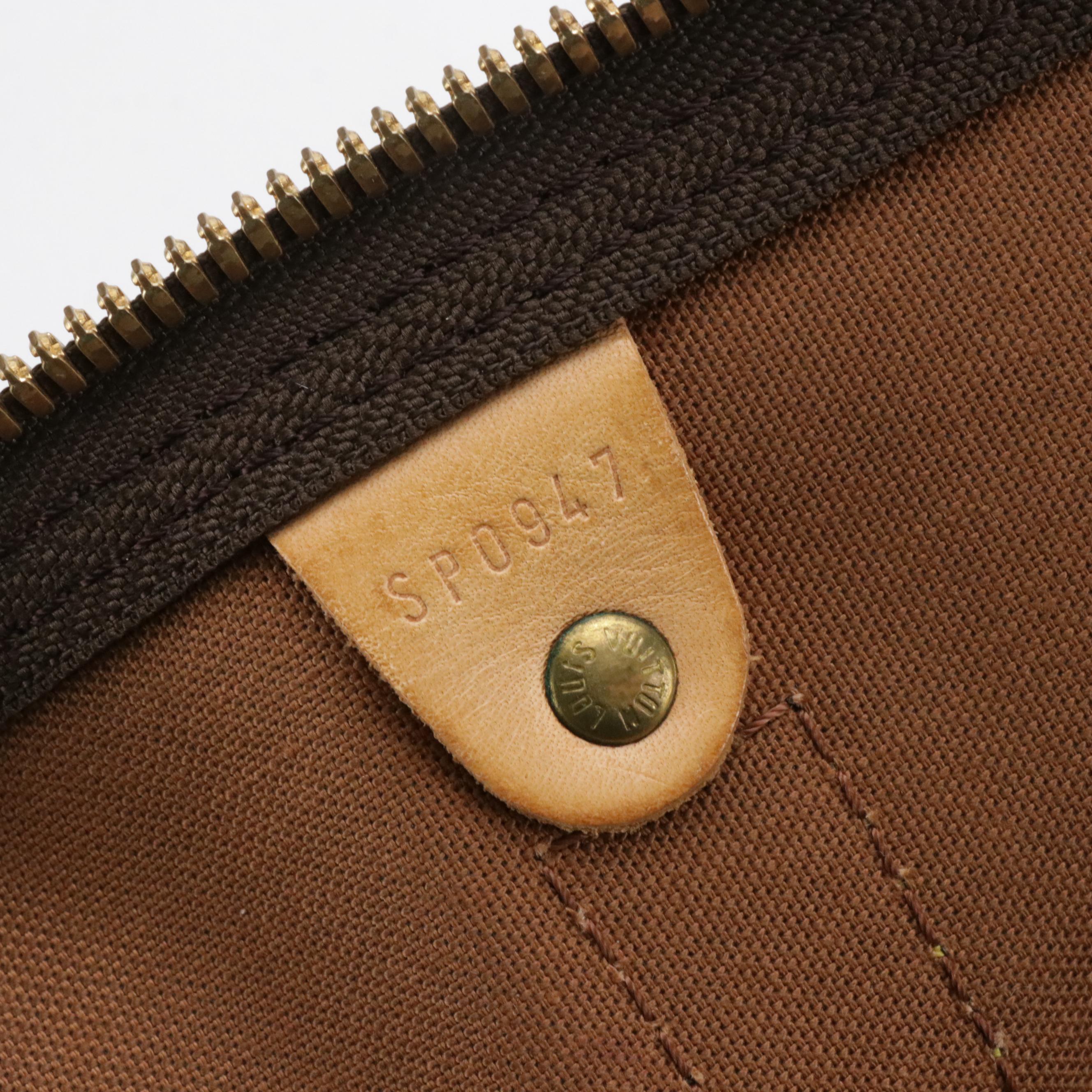 Louis Vuitton Keepall 45 in Monogram Canvas and Vachetta Leather