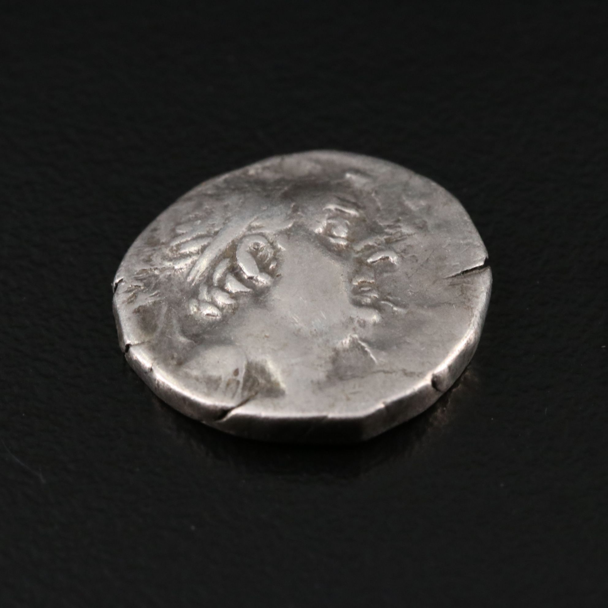Ancient Kings of Cappodocia AR Drachm Coin of Ariobarzanes I, ca. 70 B.C.