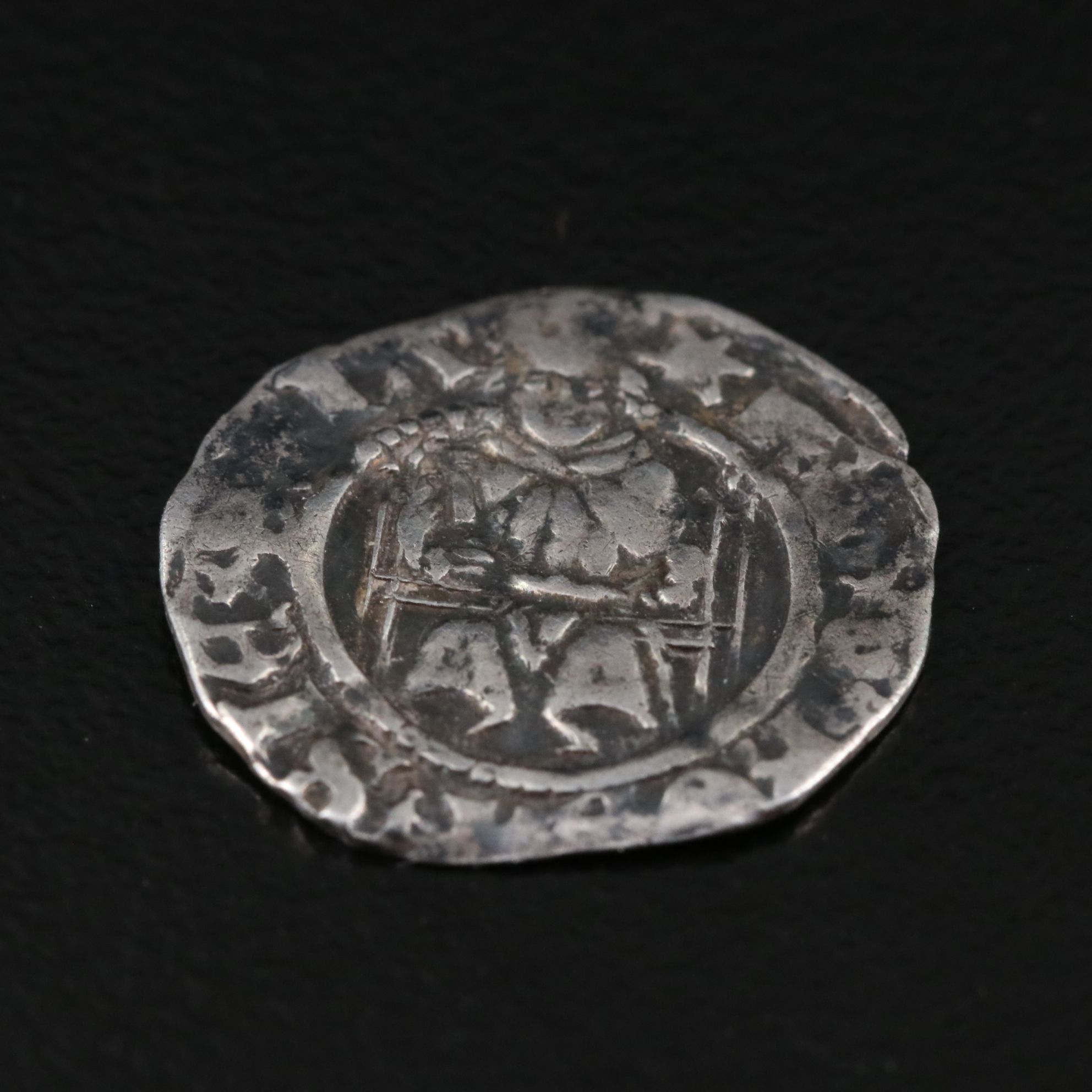 English Hammered AR Sovereign Penny of Henry VIII, ca. 1526