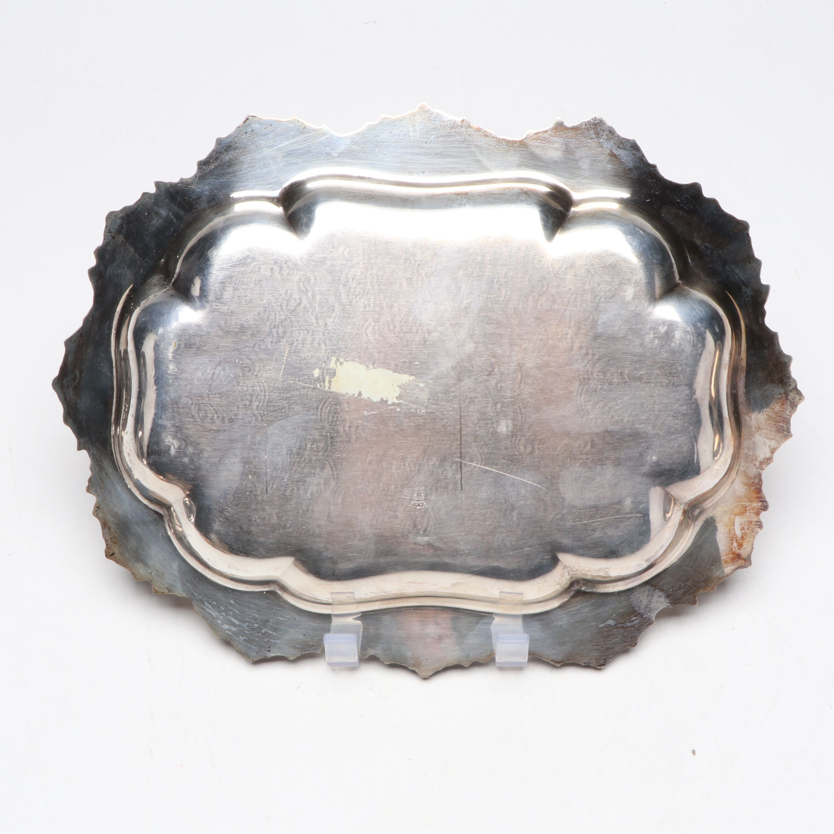 Georgian Style Warming Plates with Other Silver Plate Tableware and Decor