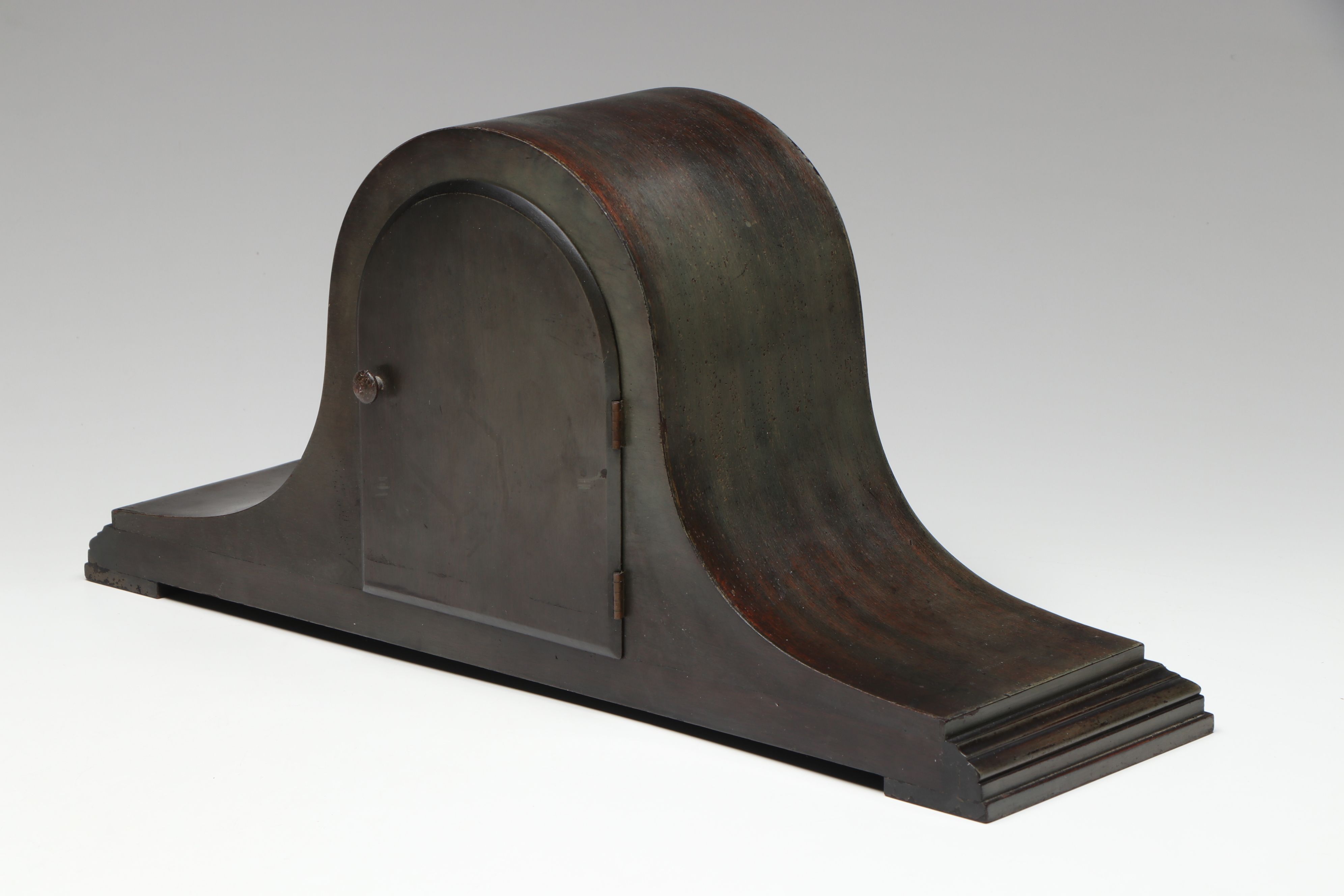 Seth Thomas Tambour Wood Mantel Clock