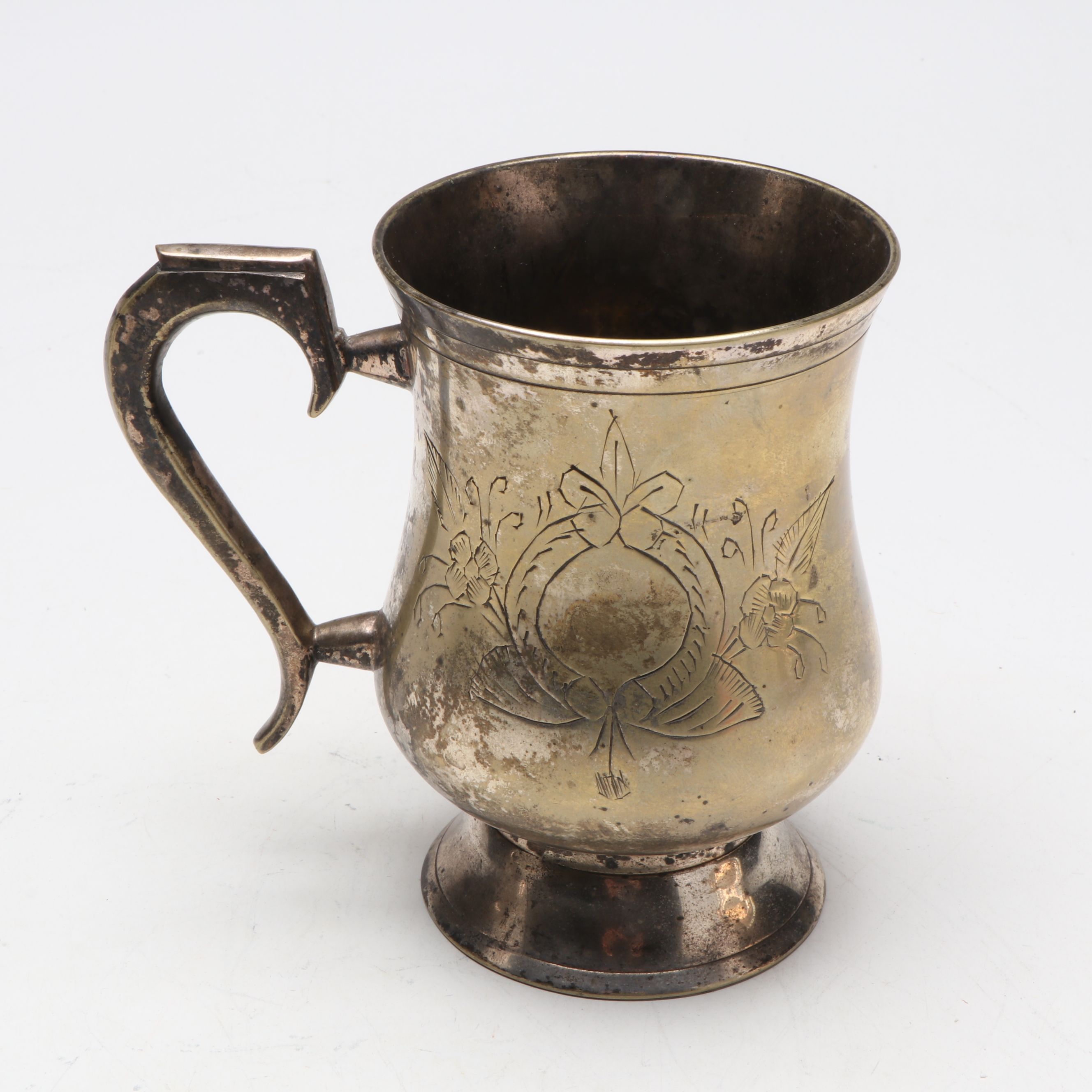 Georgian Style Warming Plates with Other Silver Plate Tableware and Decor