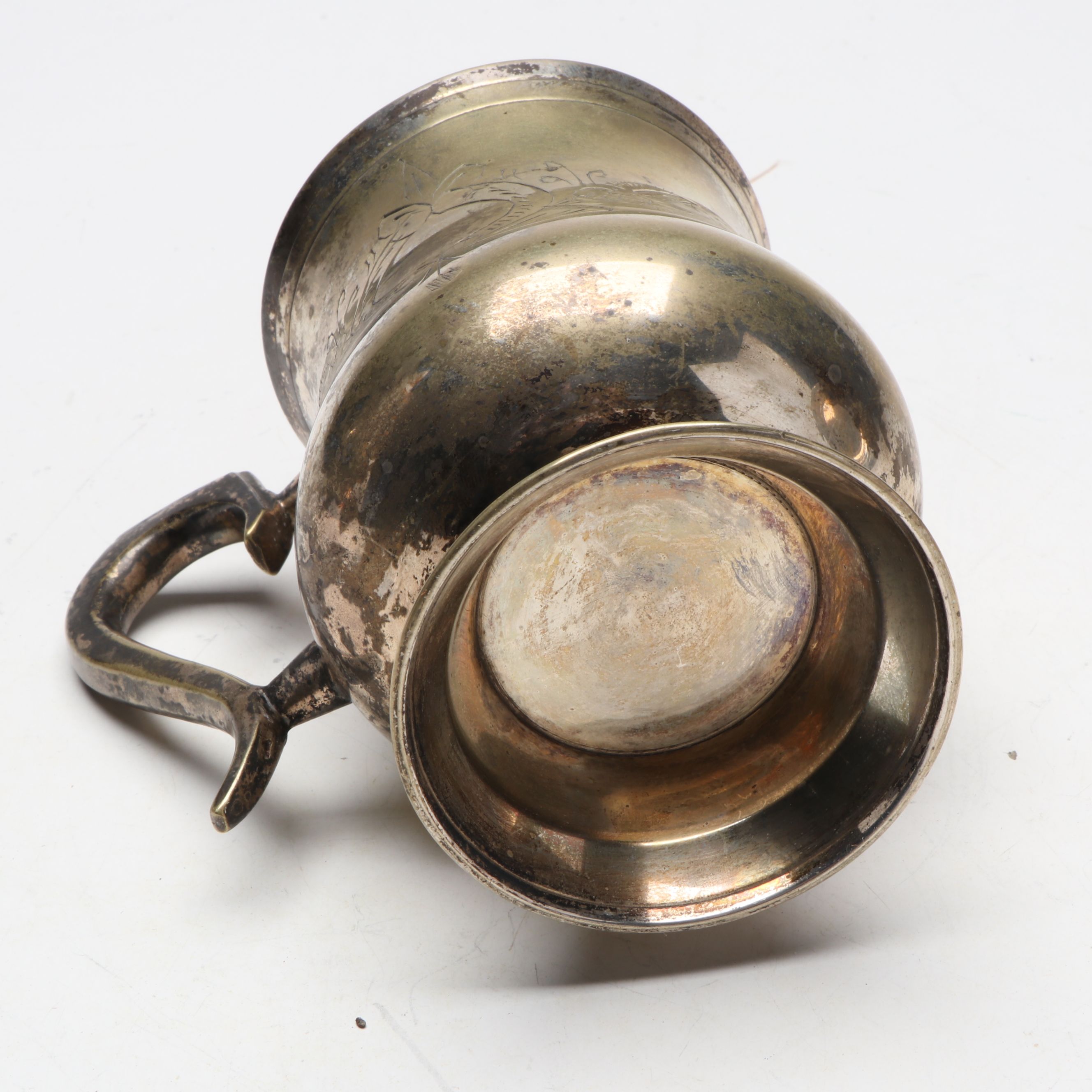 Georgian Style Warming Plates with Other Silver Plate Tableware and Decor