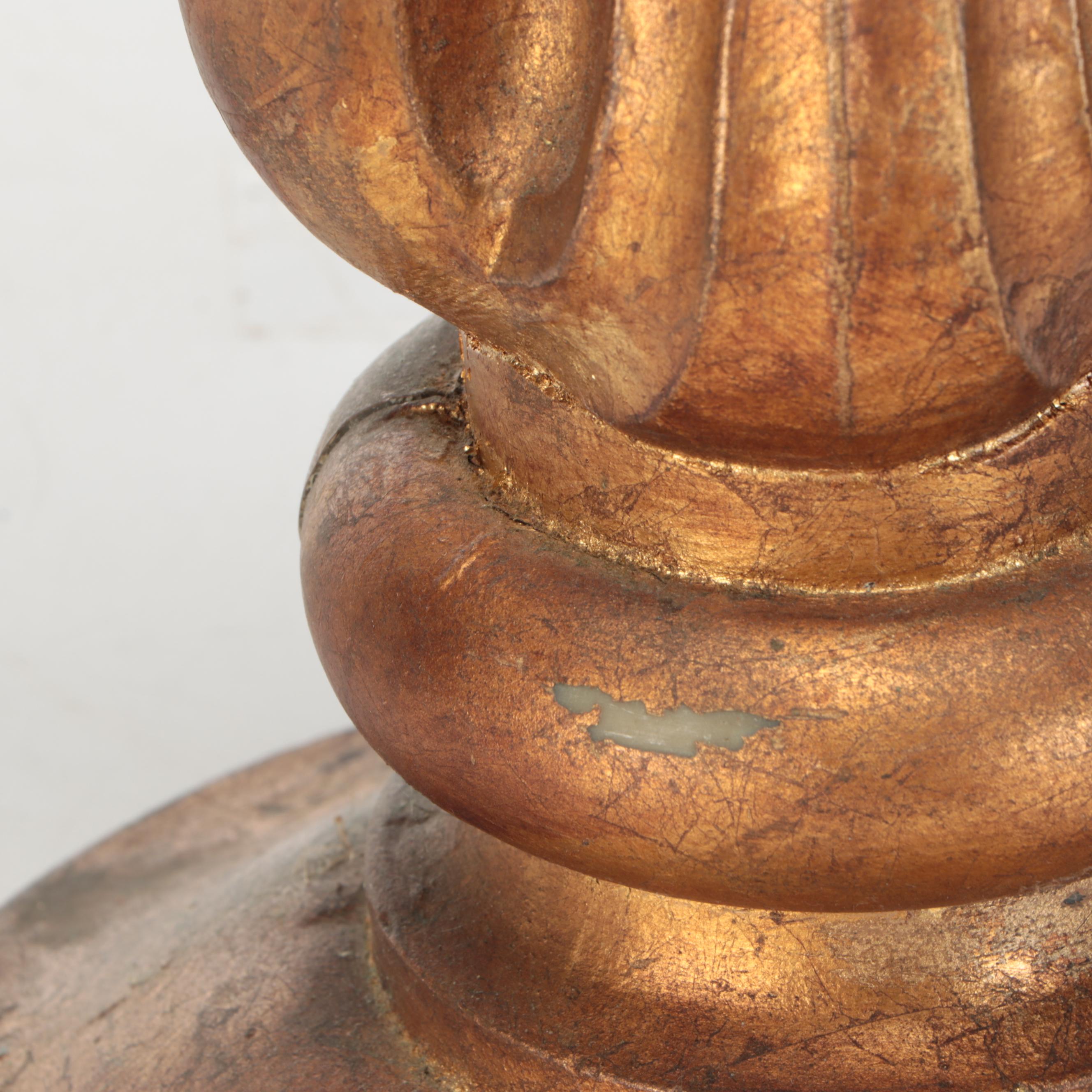 Gold Finish Resin "Fleur de Lis" Figure