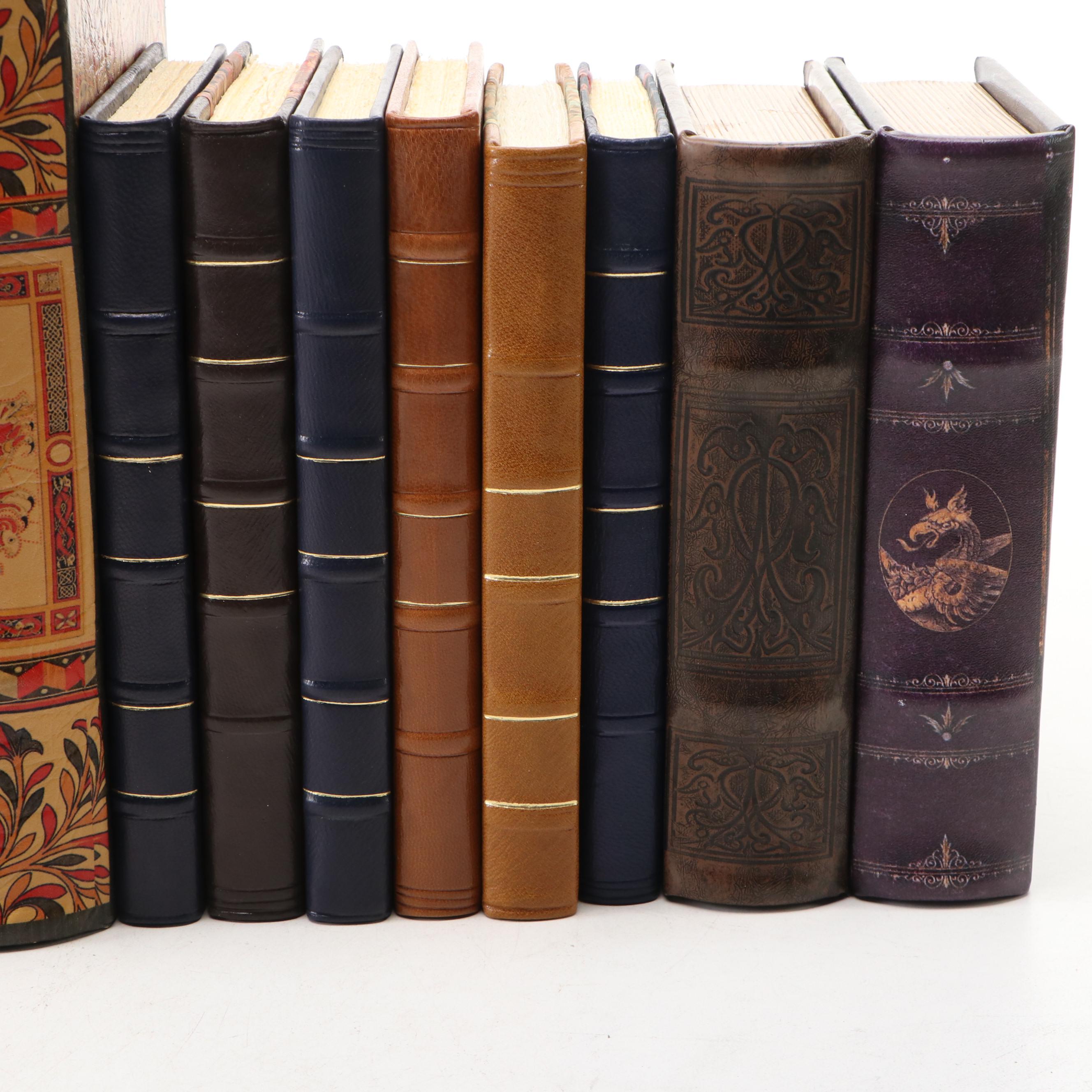 Medieval Style Faux Book Boxes with Journals and Books by Matt Hranek