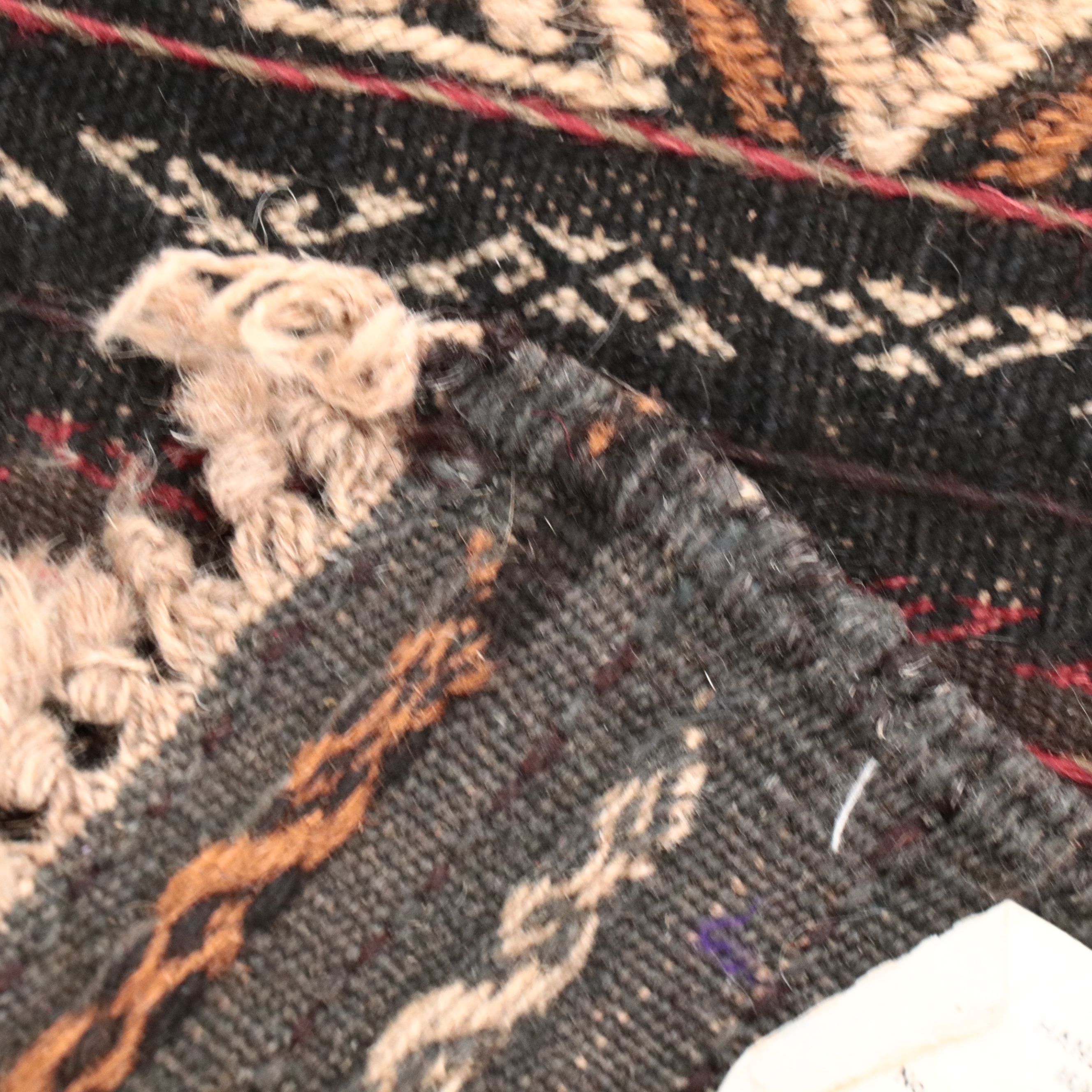 2'7 x 5'11 Hand-Knotted Turkish Cicim Style Accent Rug