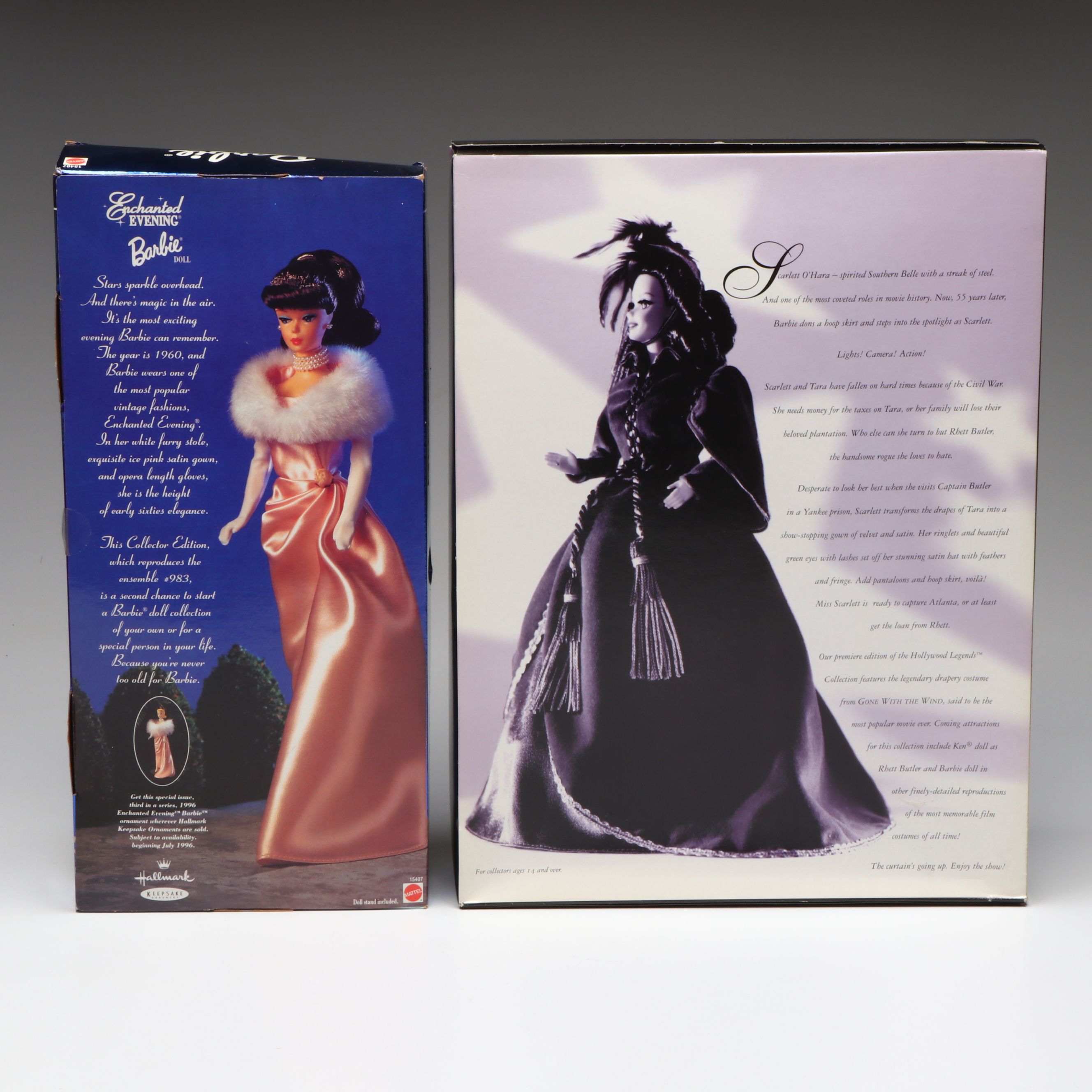 Barbie "Radiant in Red", "Enchanted Evening", and Other Barbie and Ken Dolls