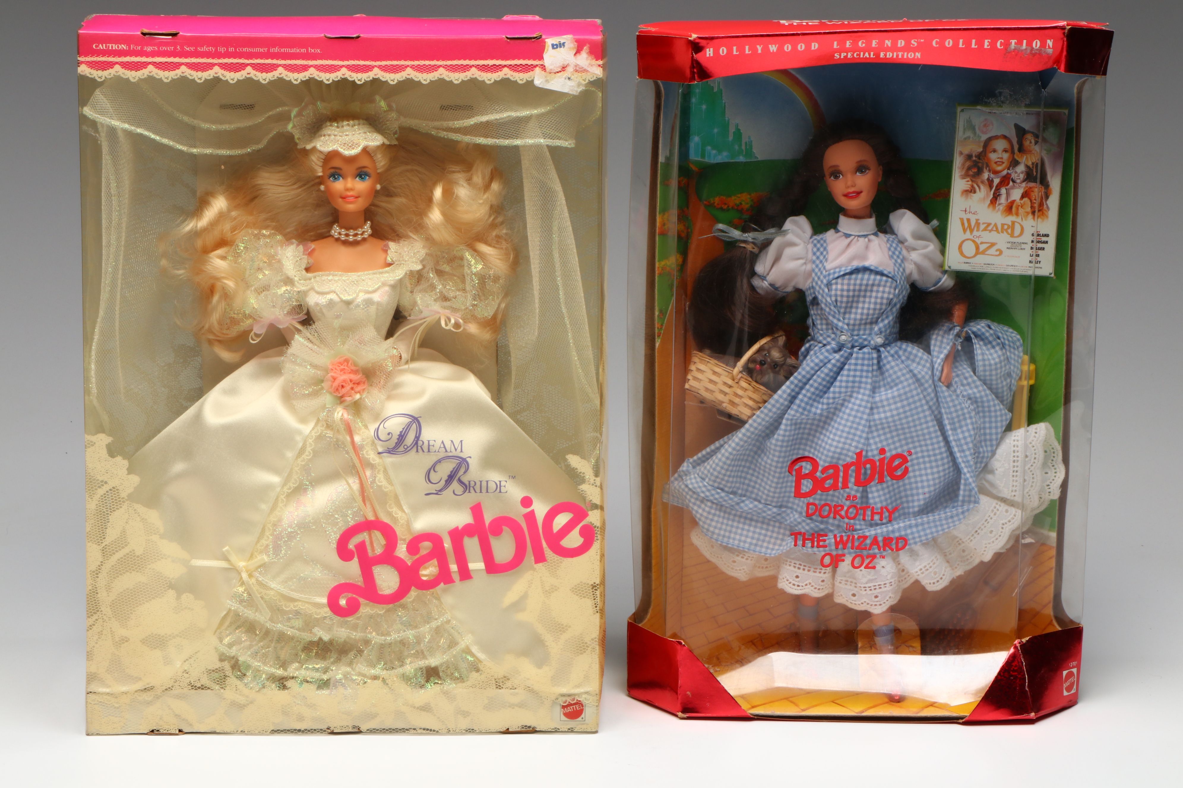 Barbie "Radiant in Red", "Enchanted Evening", and Other Barbie and Ken Dolls
