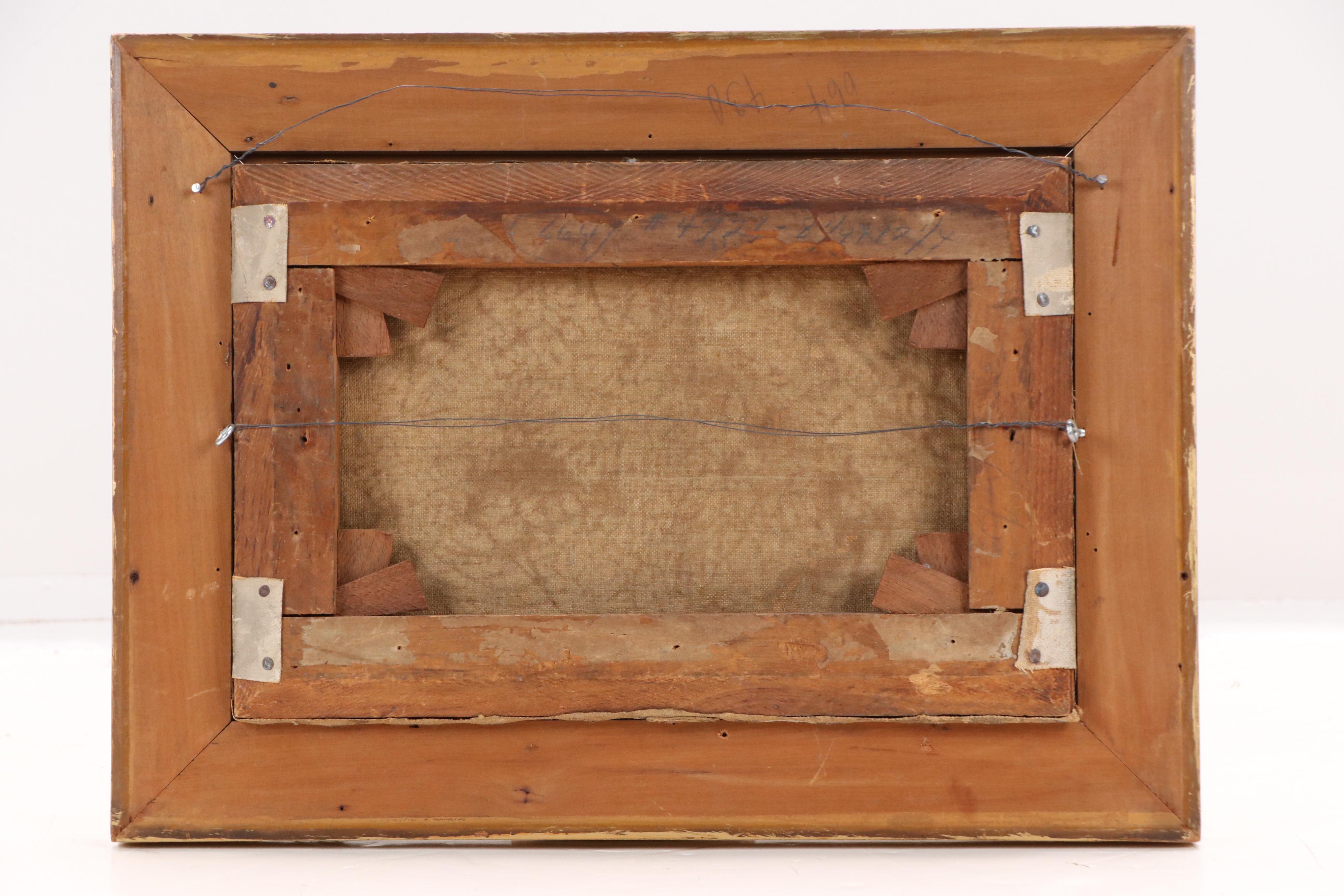 Daniel Charles Grose River Landscape Oil Painting, Late 19th Century