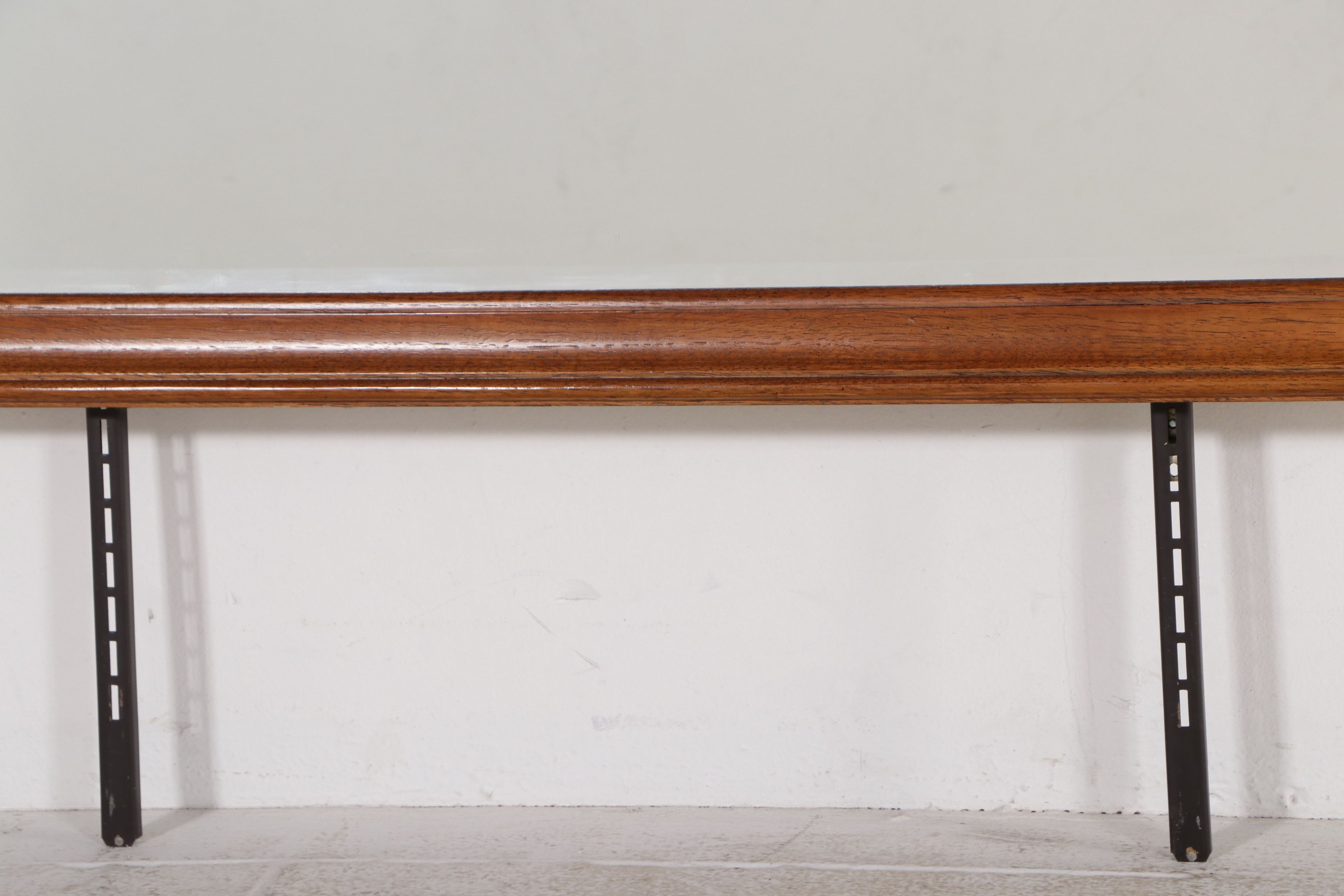 Thomasville "Fisher Park" Pecan Framed Dresser Mirror, Late 20th Century