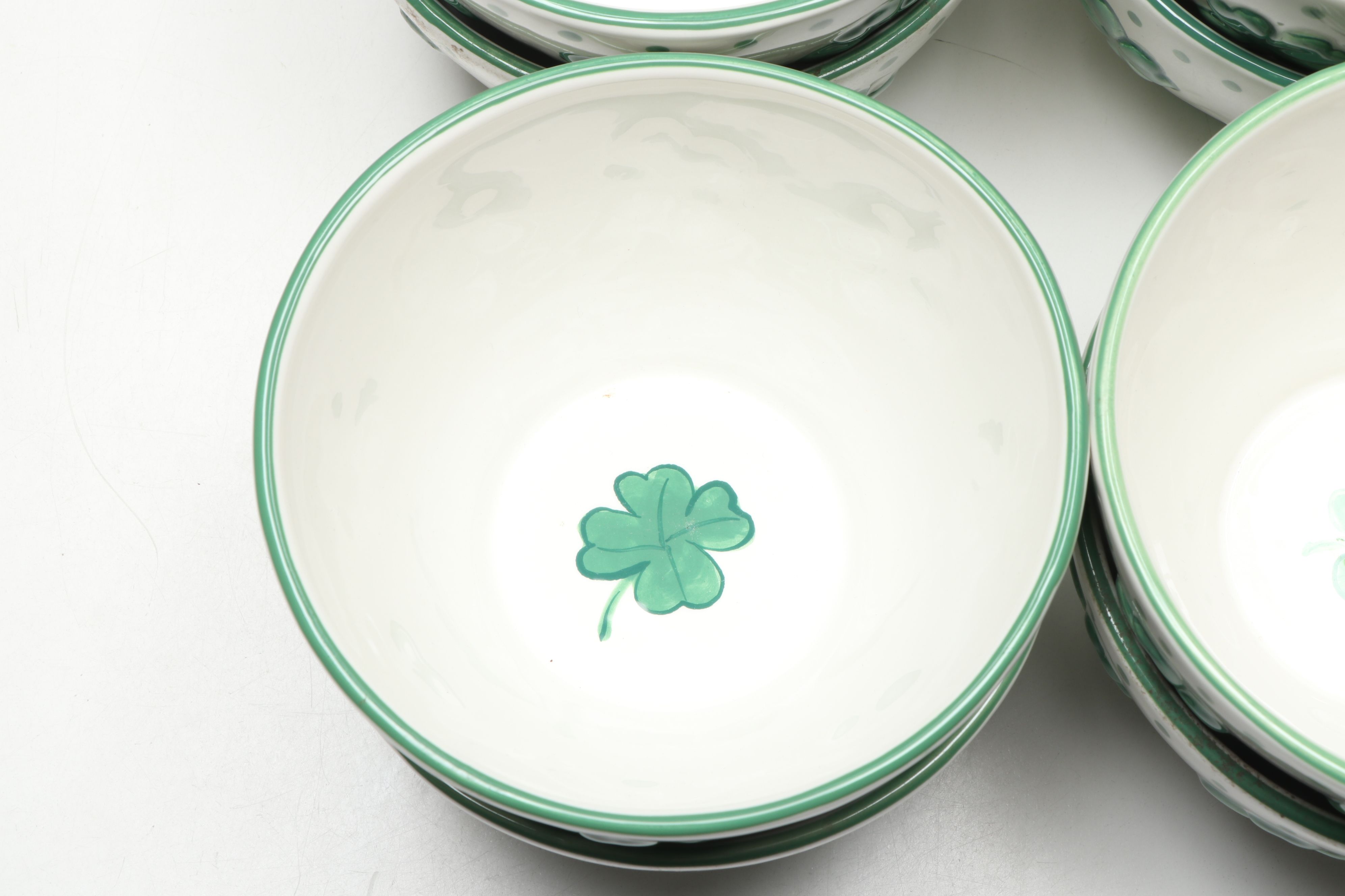 Royal Tara, Godinger with Other Ceramic Shamrock Tableware and Bakeware