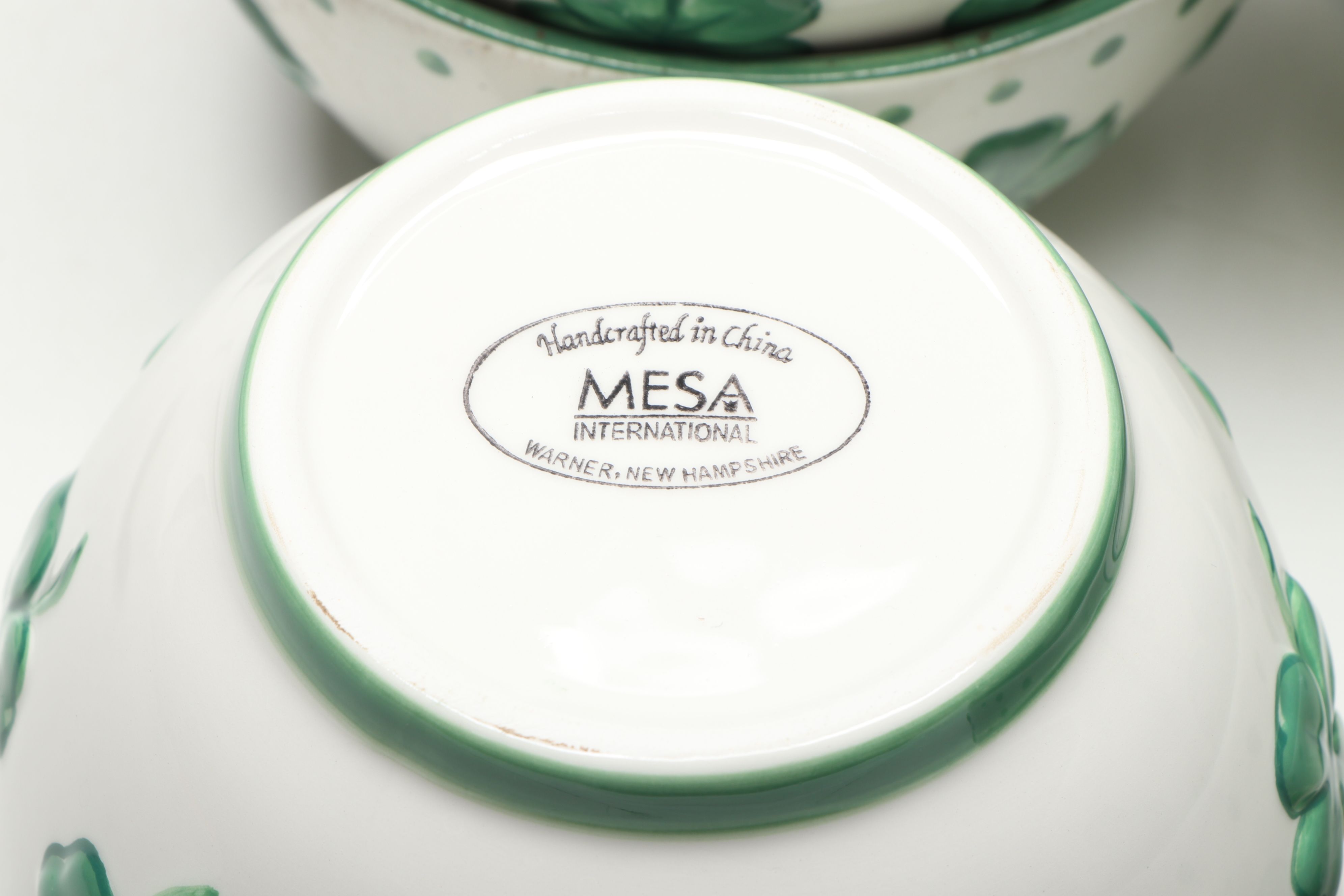 Royal Tara, Godinger with Other Ceramic Shamrock Tableware and Bakeware