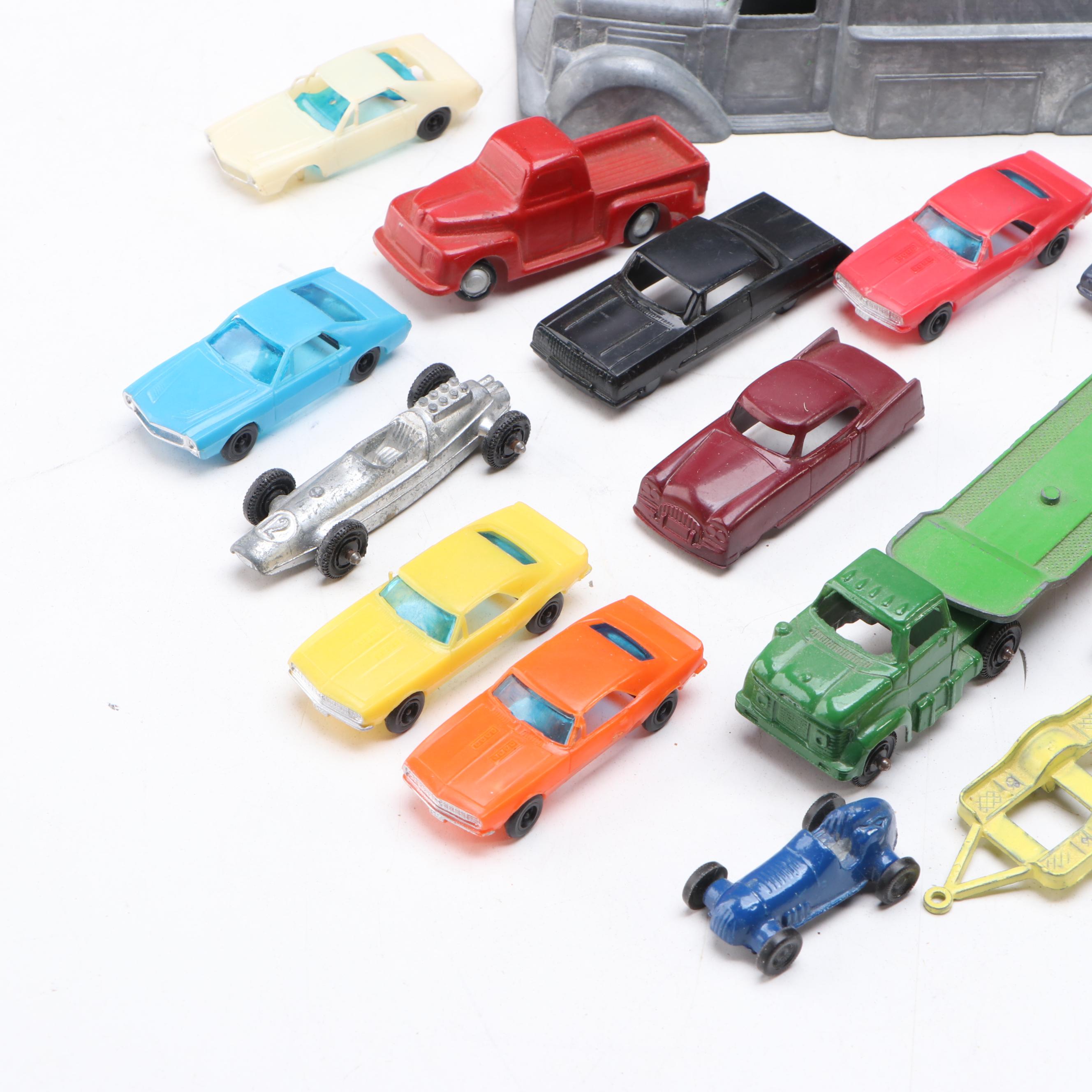 TootsieToy "El Camino" with Other Toy Cars and Collector's Guide