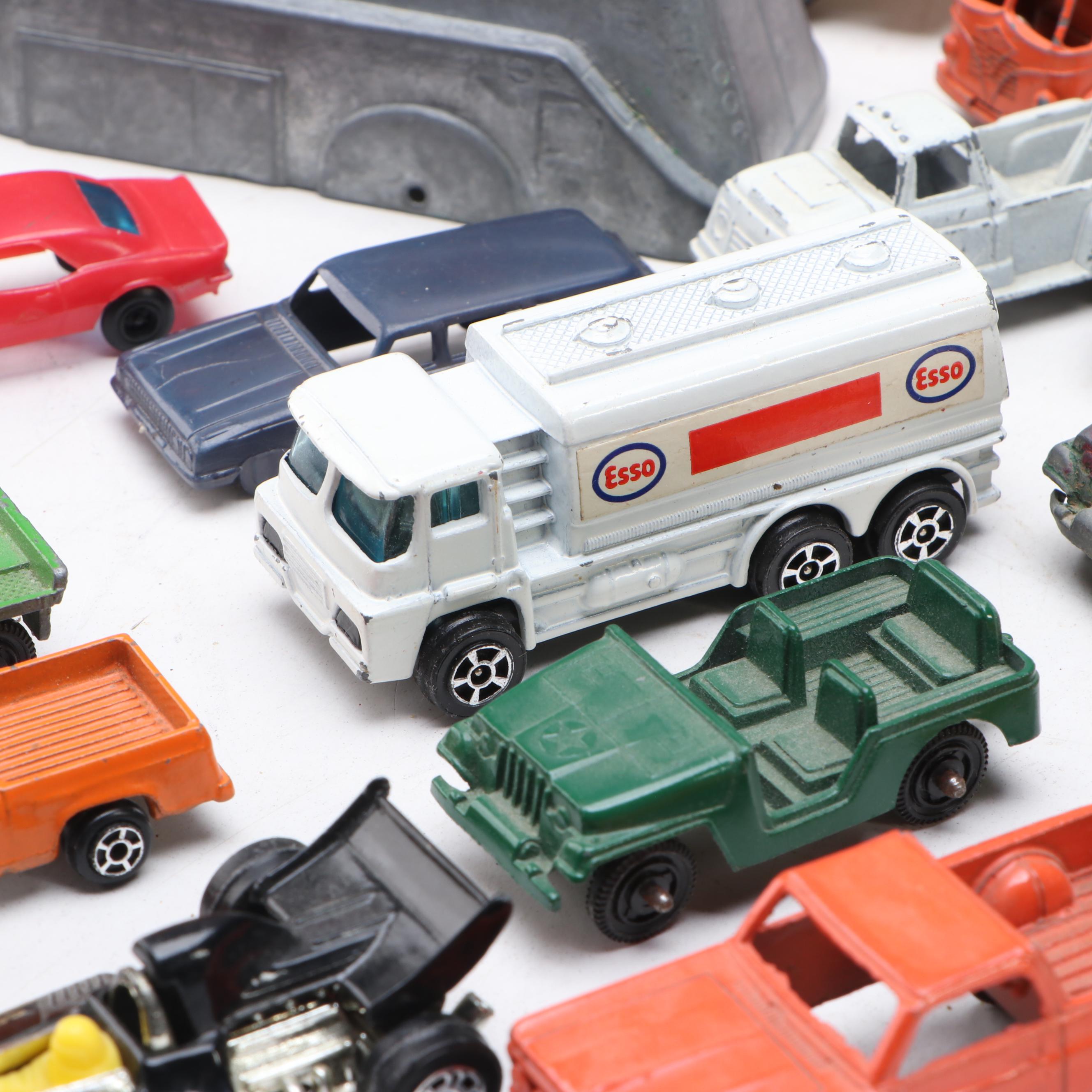 TootsieToy "El Camino" with Other Toy Cars and Collector's Guide