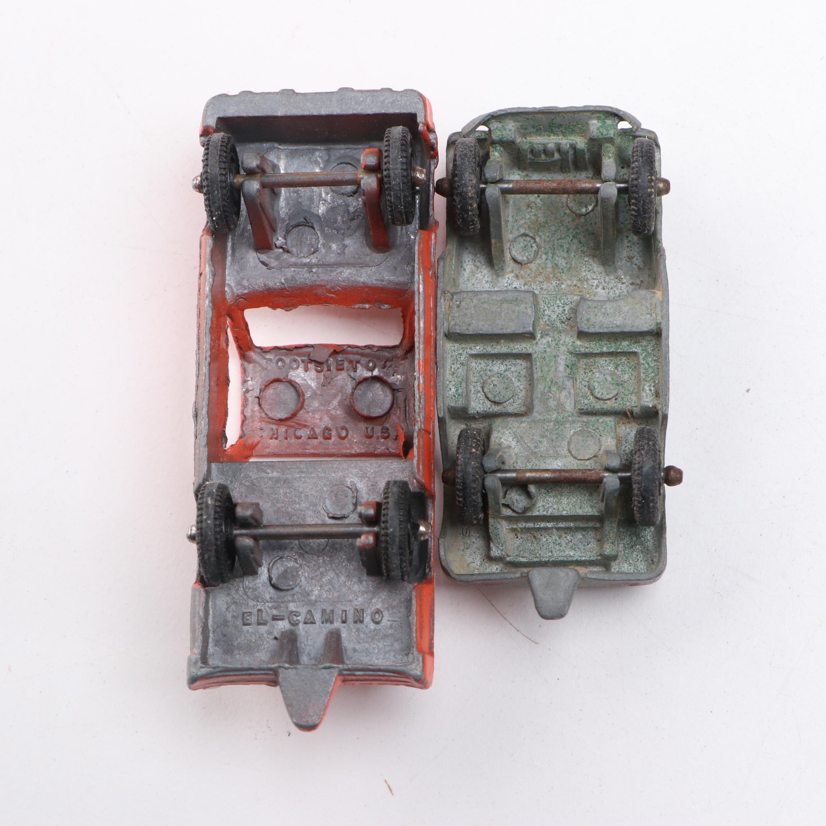 TootsieToy "El Camino" with Other Toy Cars and Collector's Guide