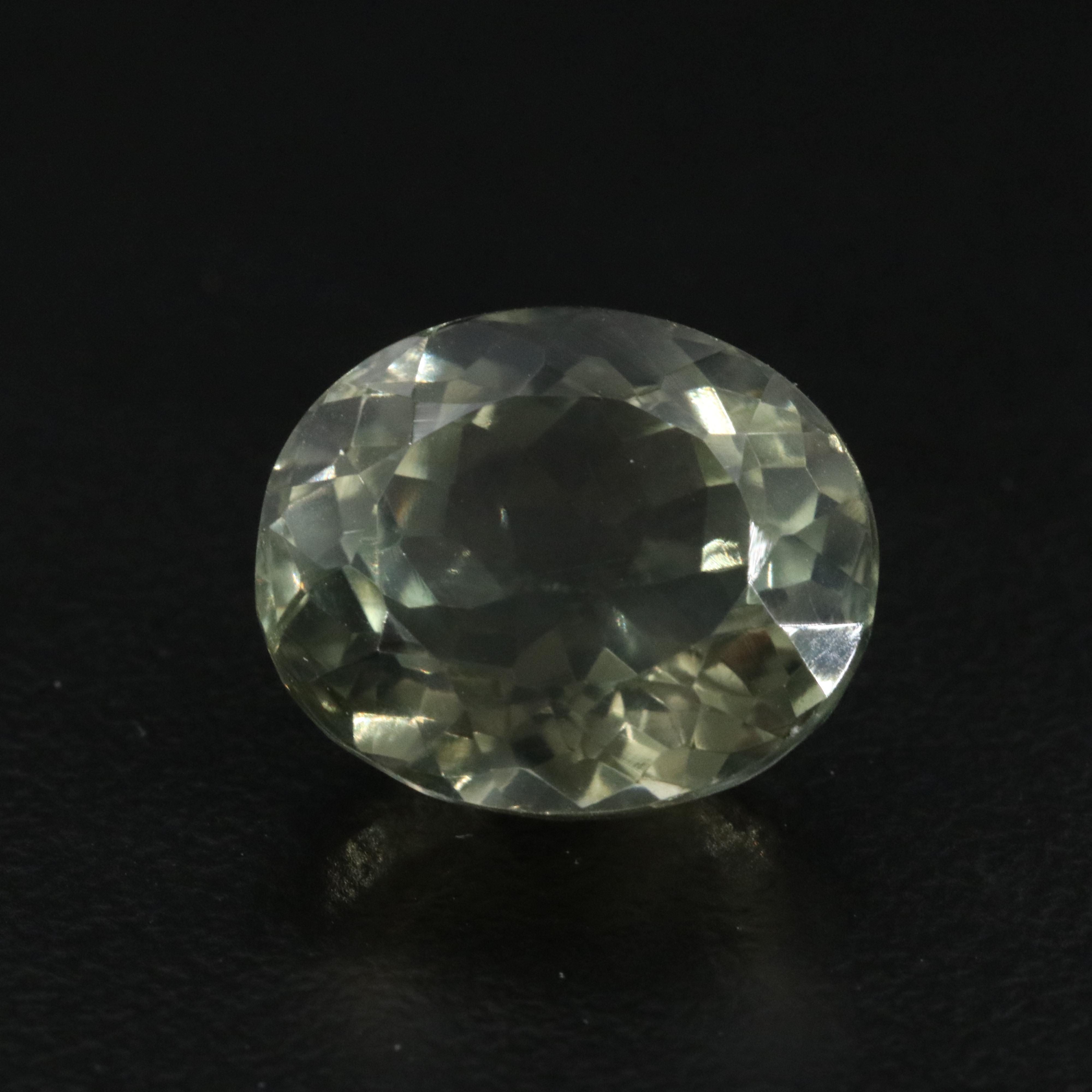 Loose 8.06 CT Prasiolite