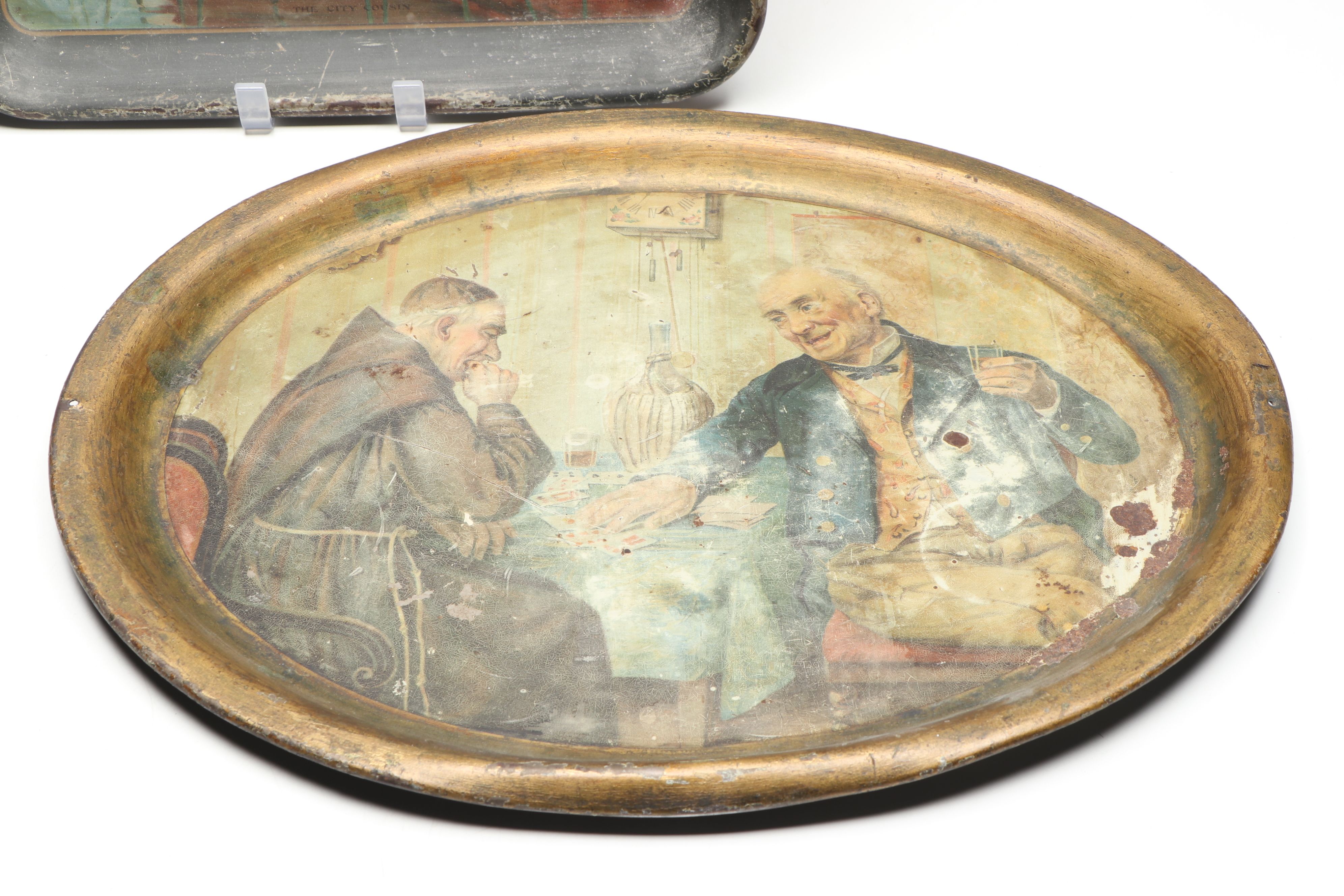 Tin Lithograph Trays, Early 20th Century