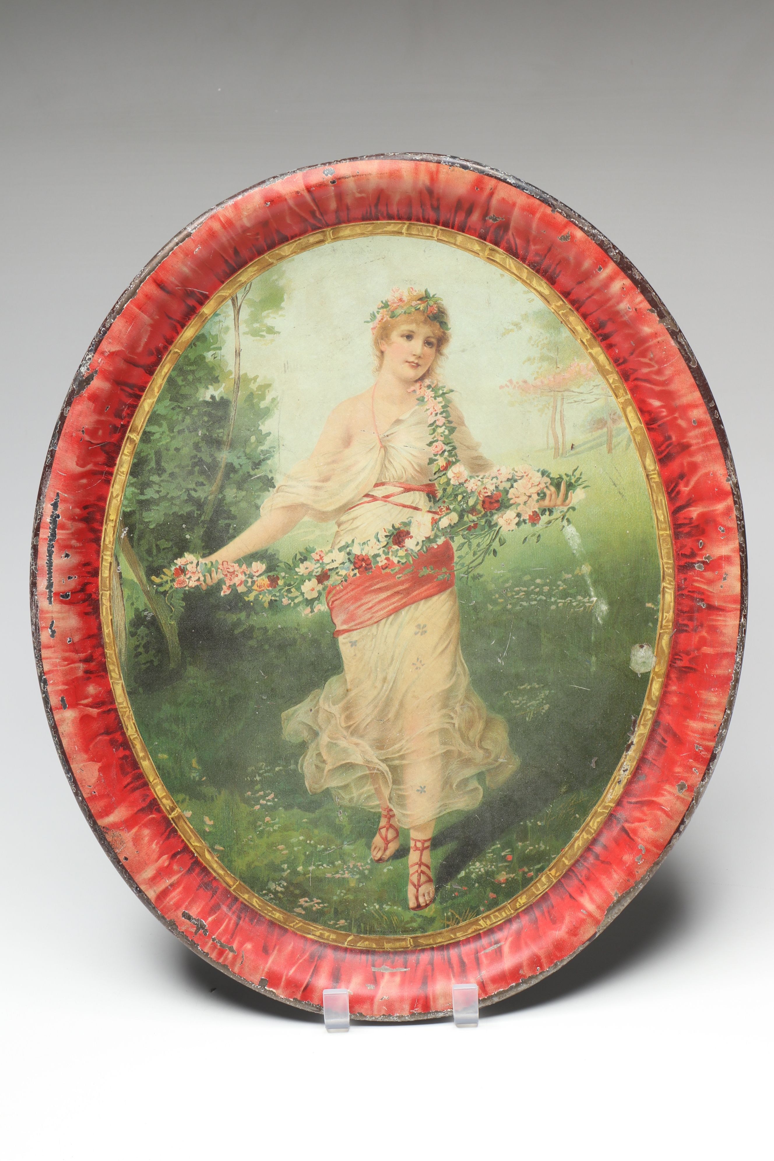 Tin Lithograph Trays, Early 20th Century