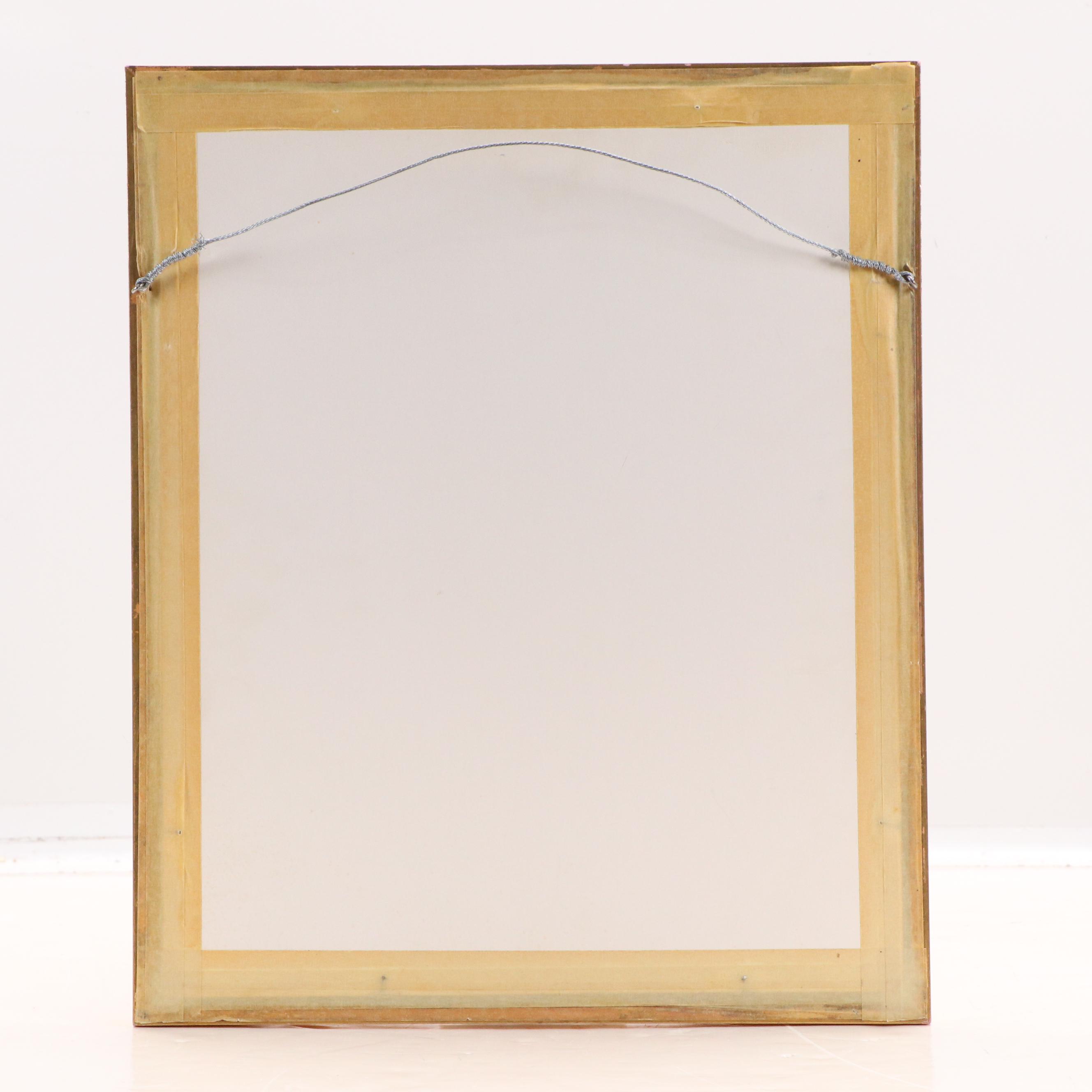 Samuel S. Smith Engraving After Titian "The Model," Early to Mid-19th Century