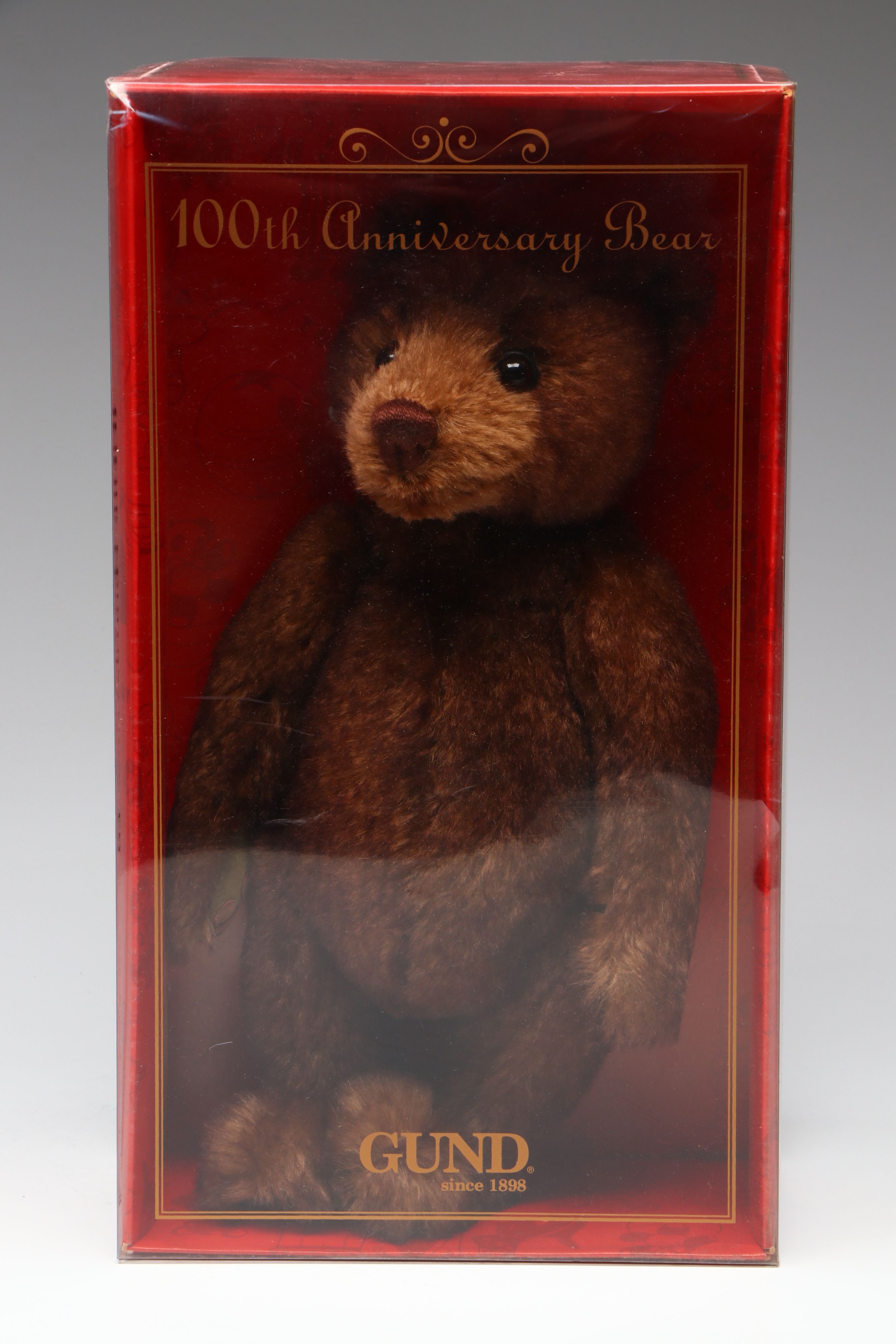 GUND Mohair 100th Anniversary Bear with Christmas and More Collectible Bears
