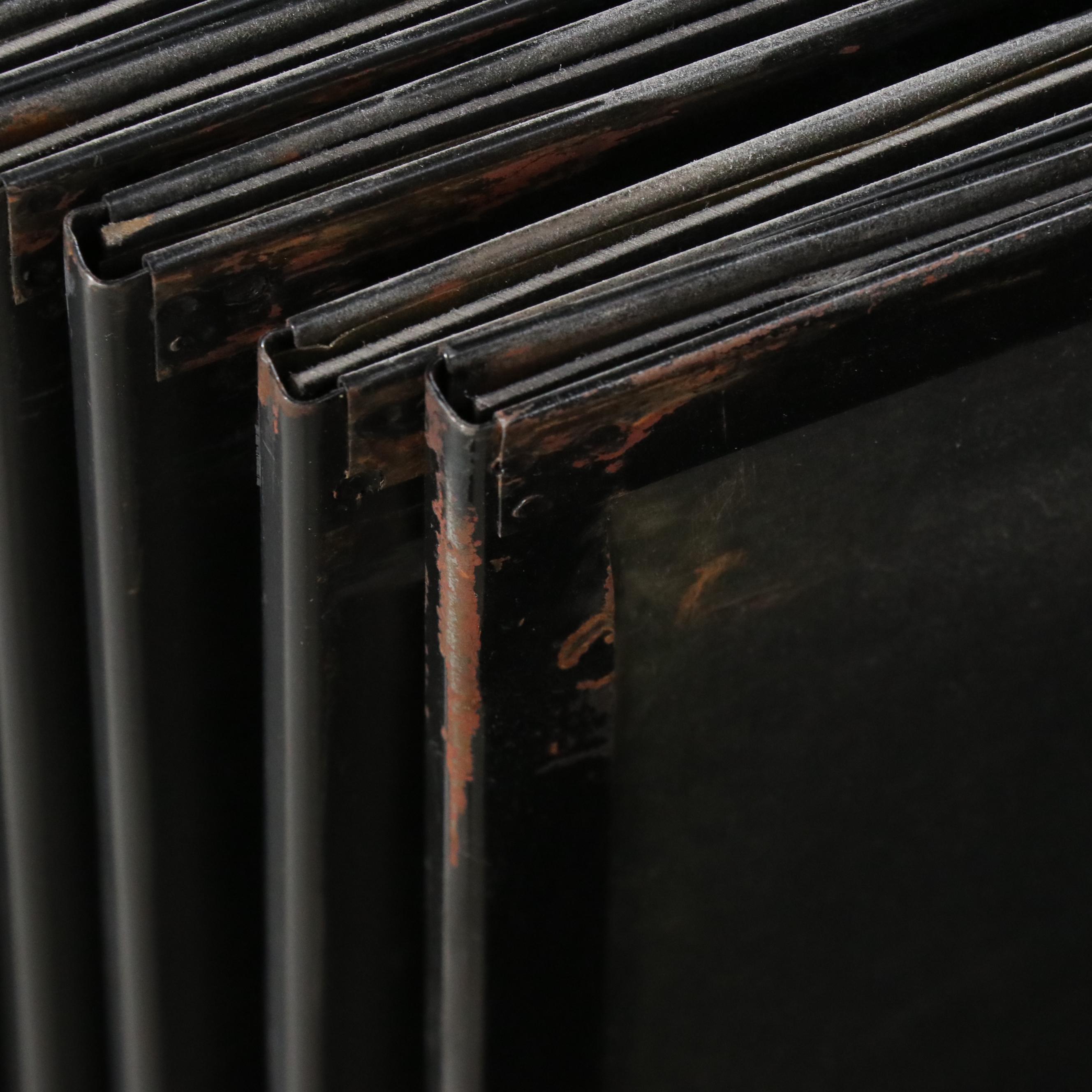 Wall Poster Display Case with Swing Panels