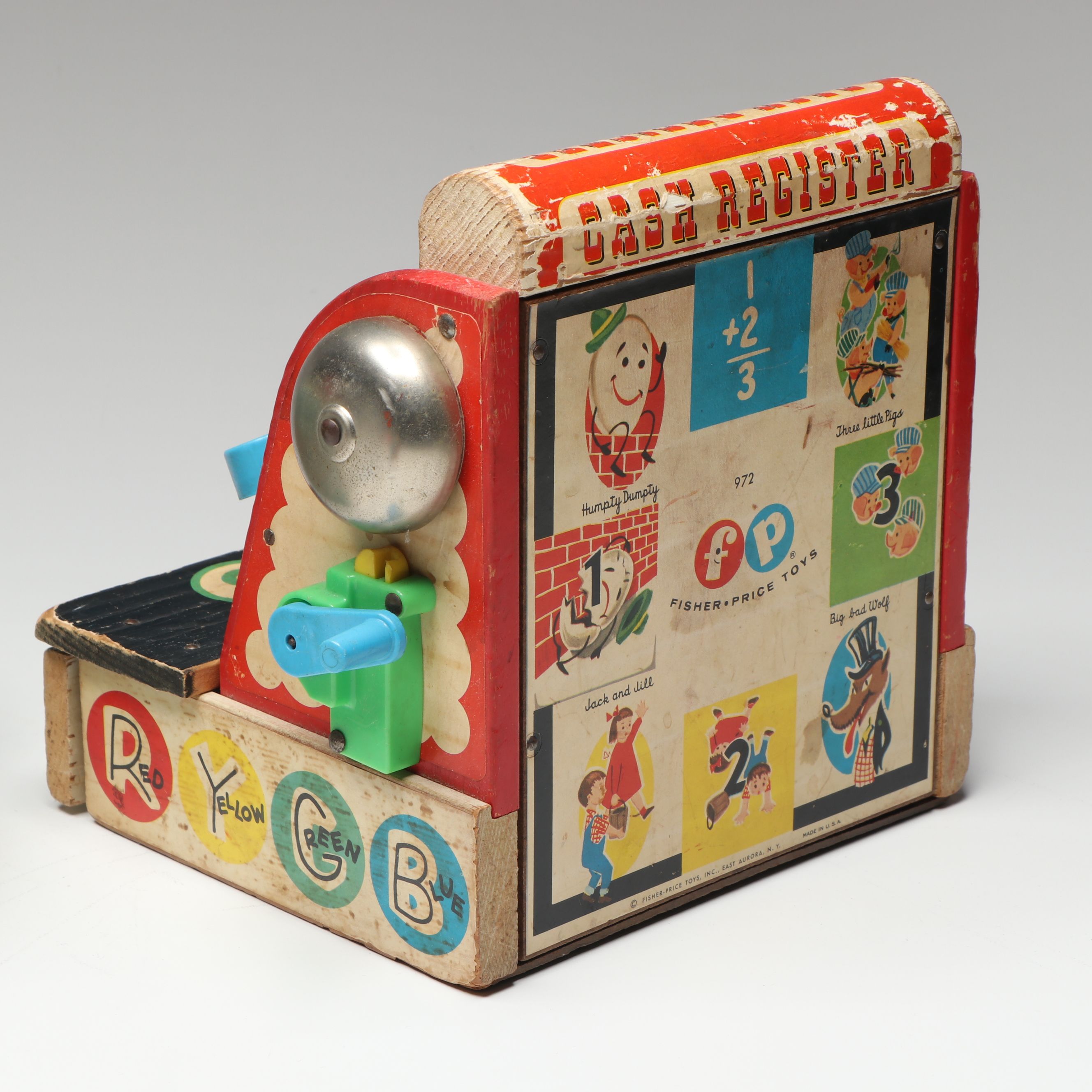 "Peek-A-Boo Screen," "Cash Register" and More Mid-Century Fisher-Price Toys