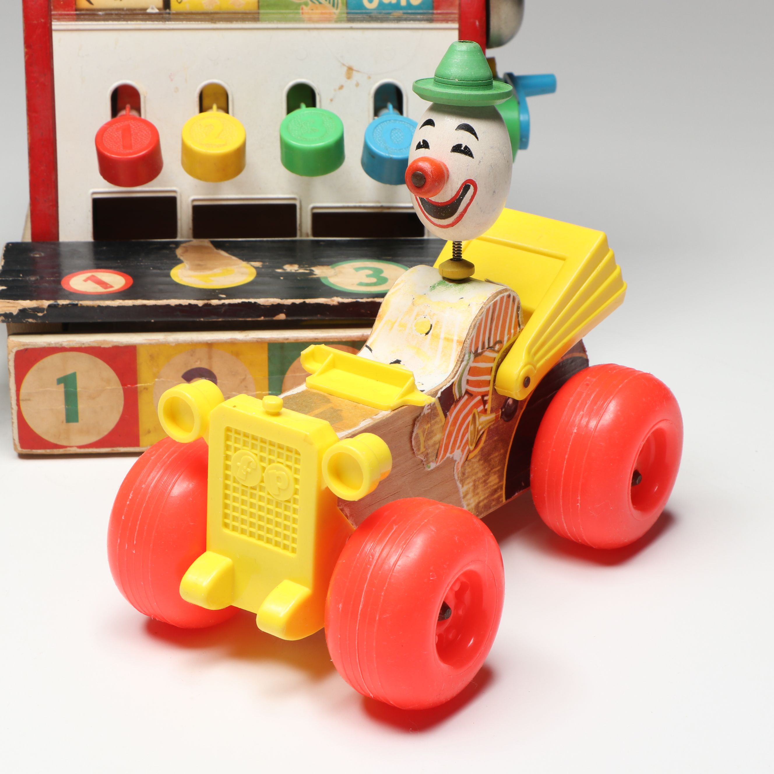 "Peek-A-Boo Screen," "Cash Register" and More Mid-Century Fisher-Price Toys