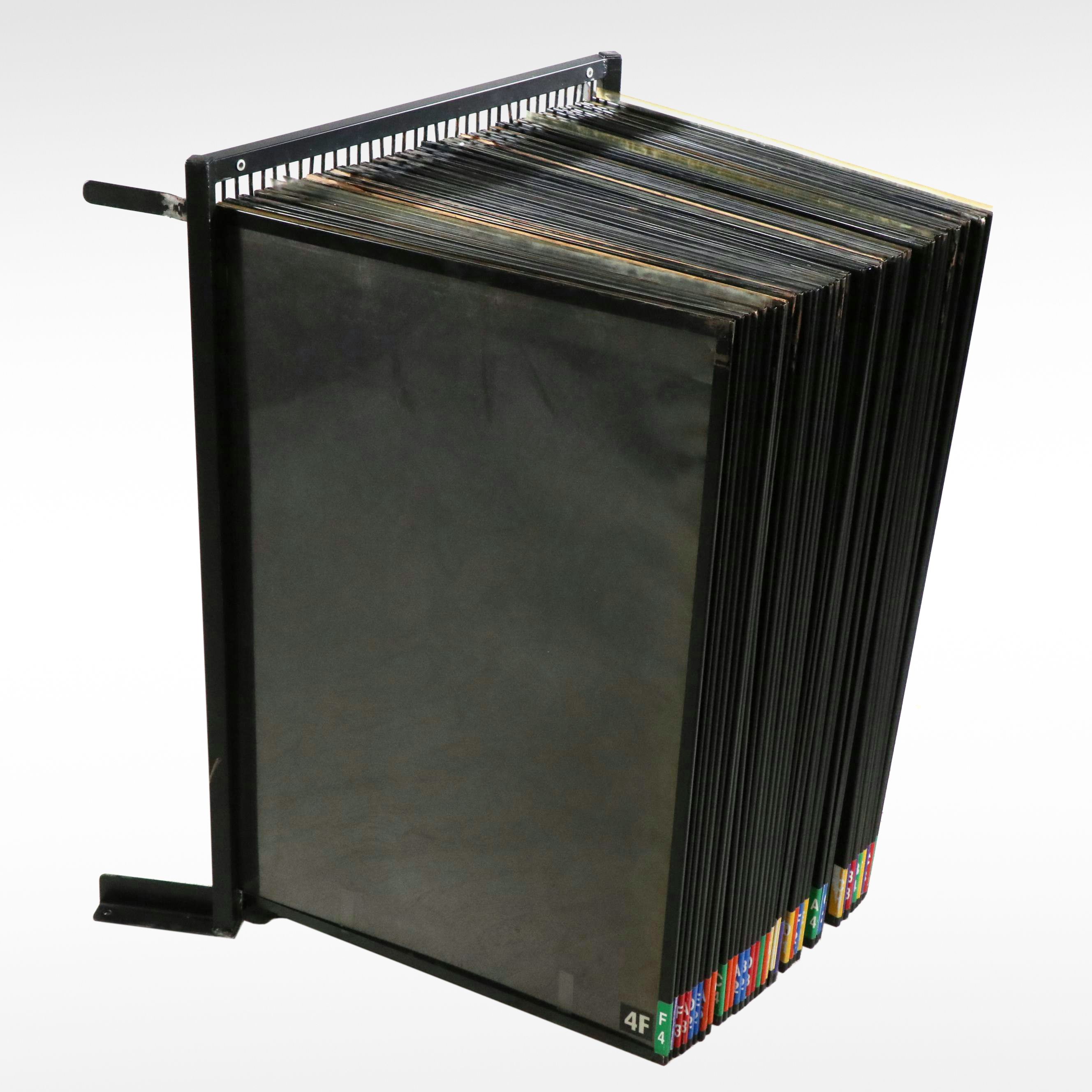 Wall Poster Display Case with Swing Panels