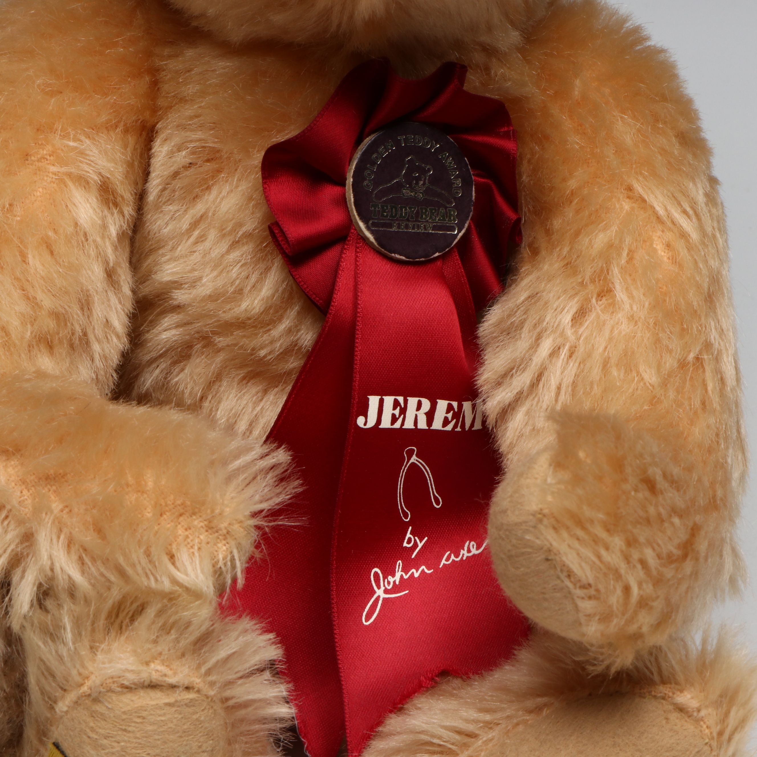 Merrythought "Jeremy" Mohair Bear with Barton's Creek and Other Plush Toys