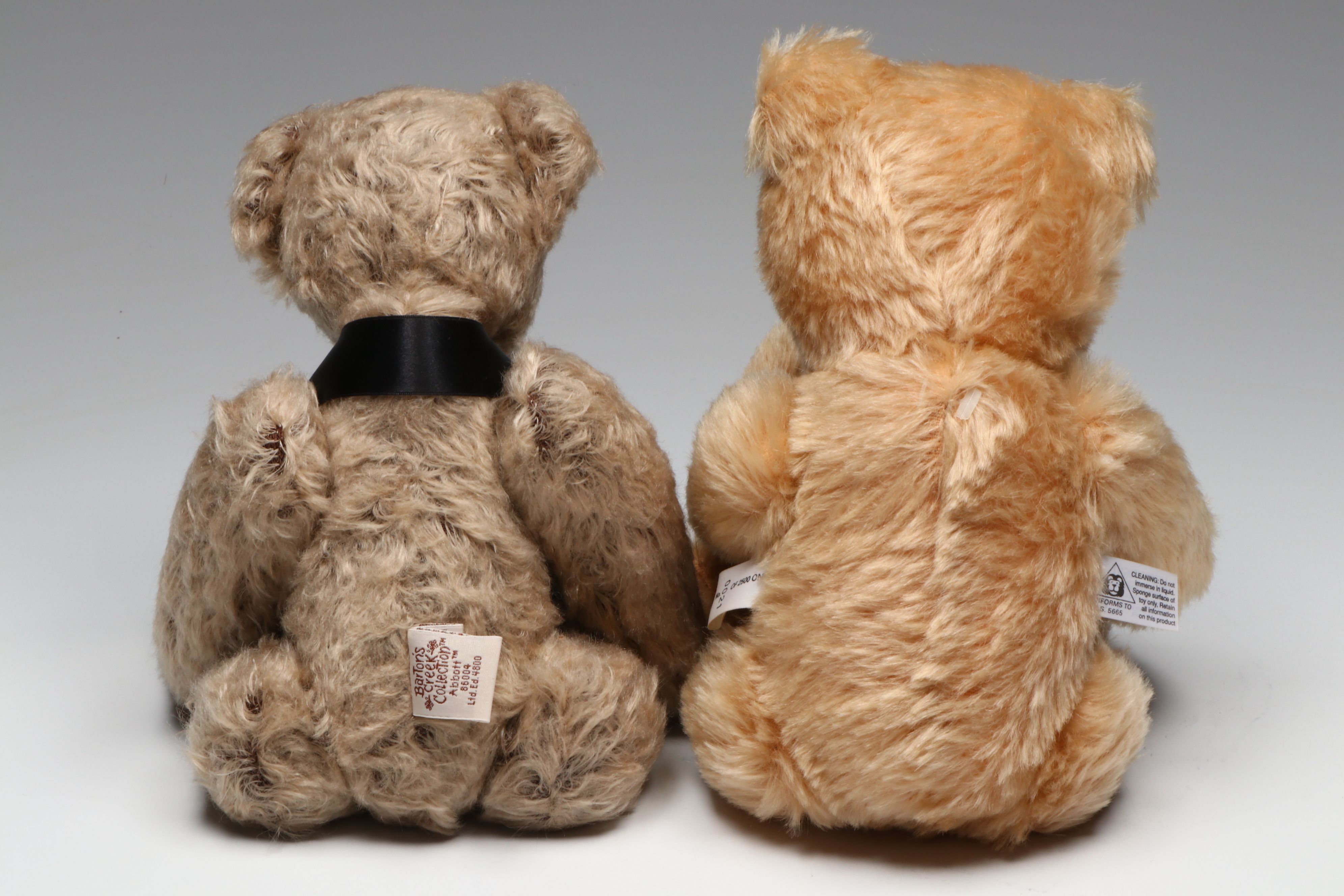 Merrythought "Jeremy" Mohair Bear with Barton's Creek and Other Plush Toys