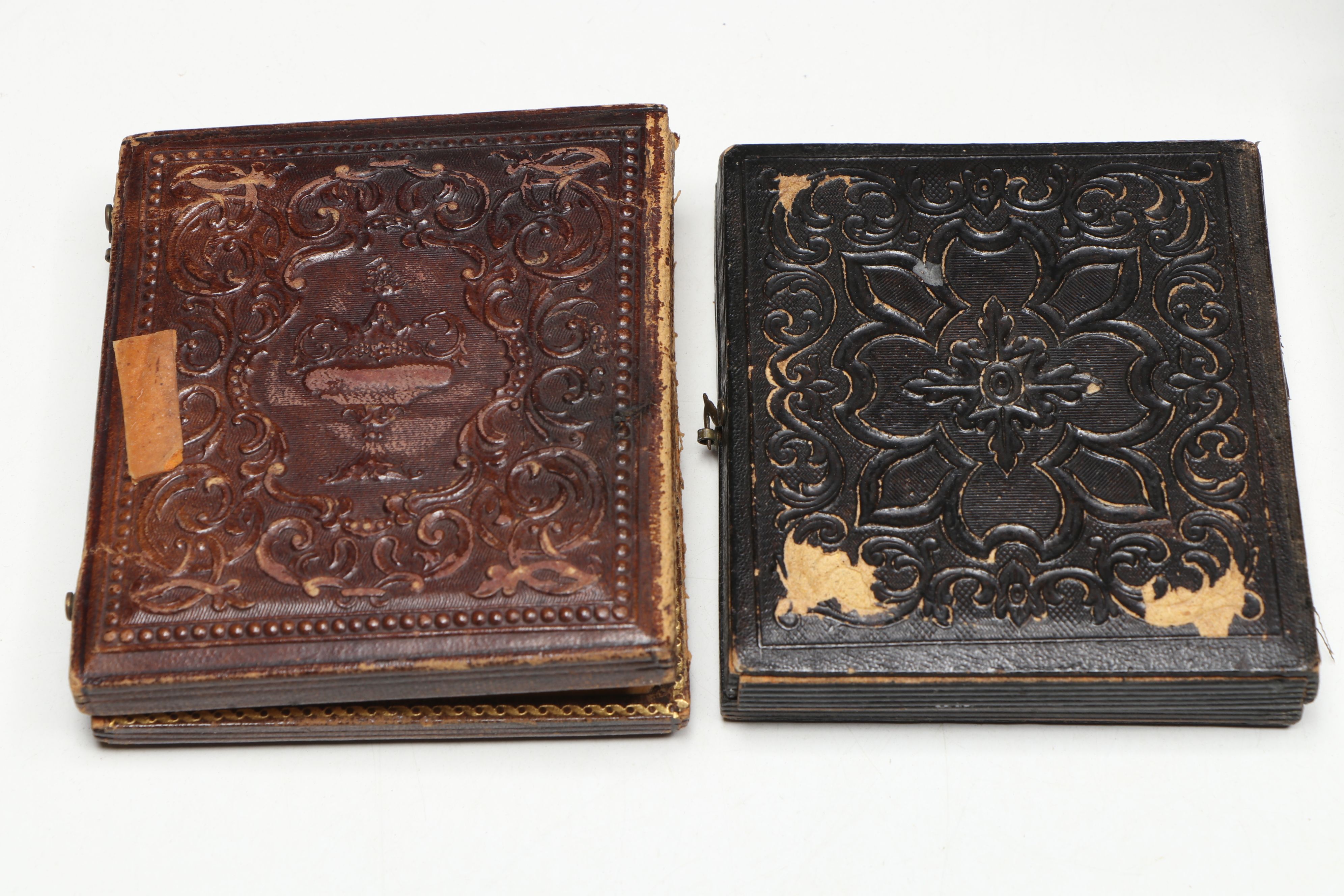 Daguerreotype and Tintype School Photo Headshots with Couple Photos