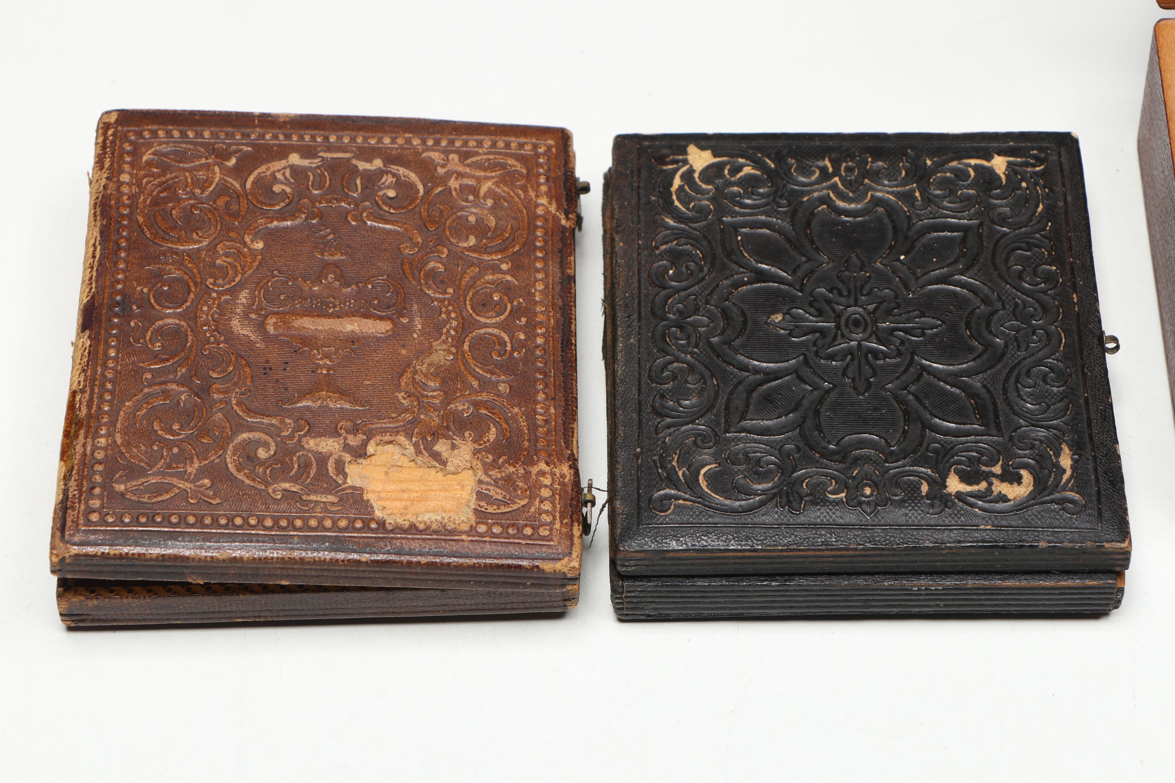 Daguerreotype and Tintype School Photo Headshots with Couple Photos